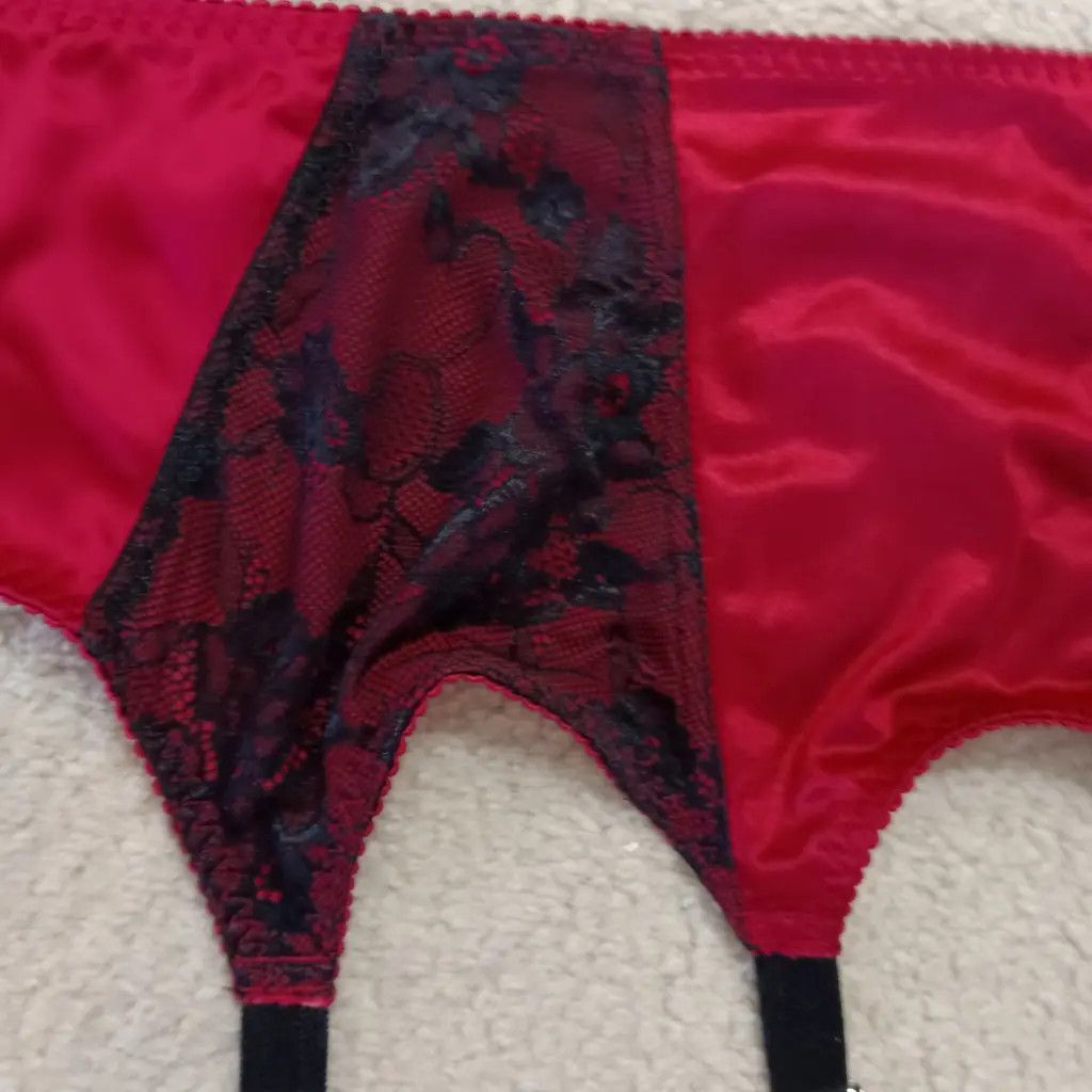 Other Secrets In Lace 3XL Crimson Corset Bralette — Rare Archive Size 3XL / US 20-22 - 7 Thumbnail