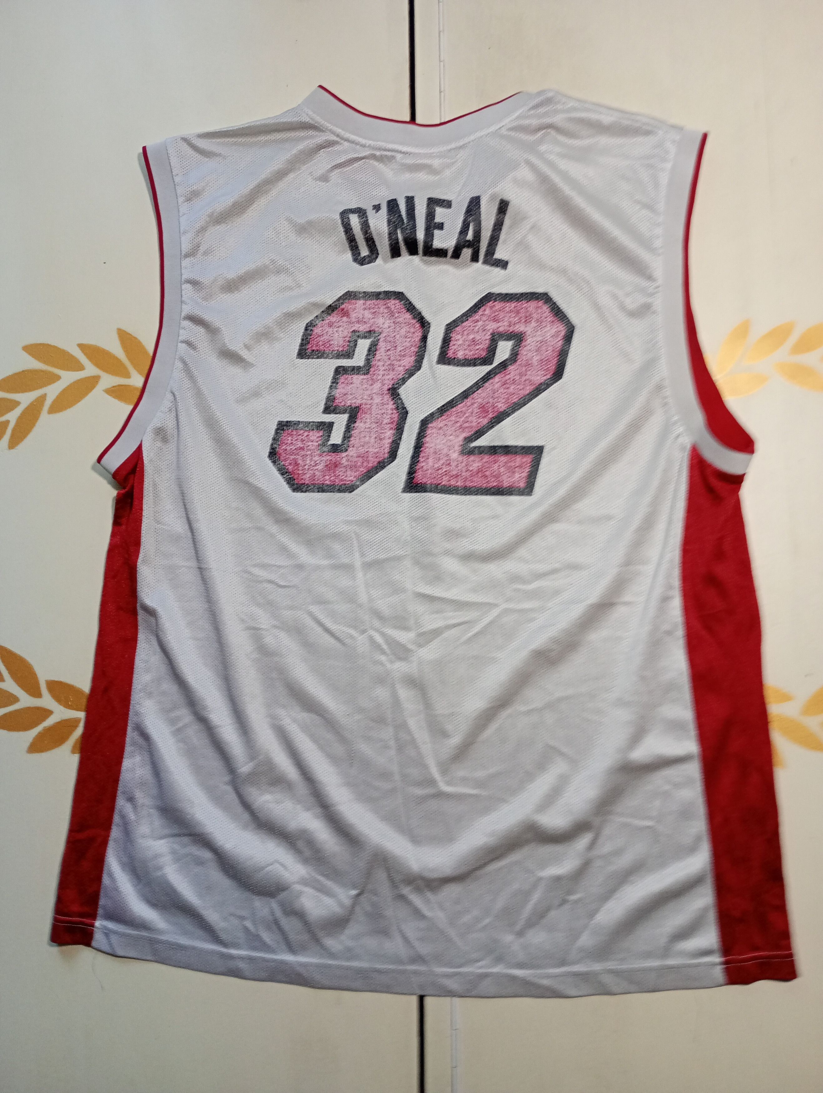 NBA × Reebok Reebok Miami Heat Jersey 32 Shaquille O'Neal 2002-2004 Size US XL / EU 56 / 4 - 13 Thumbnail