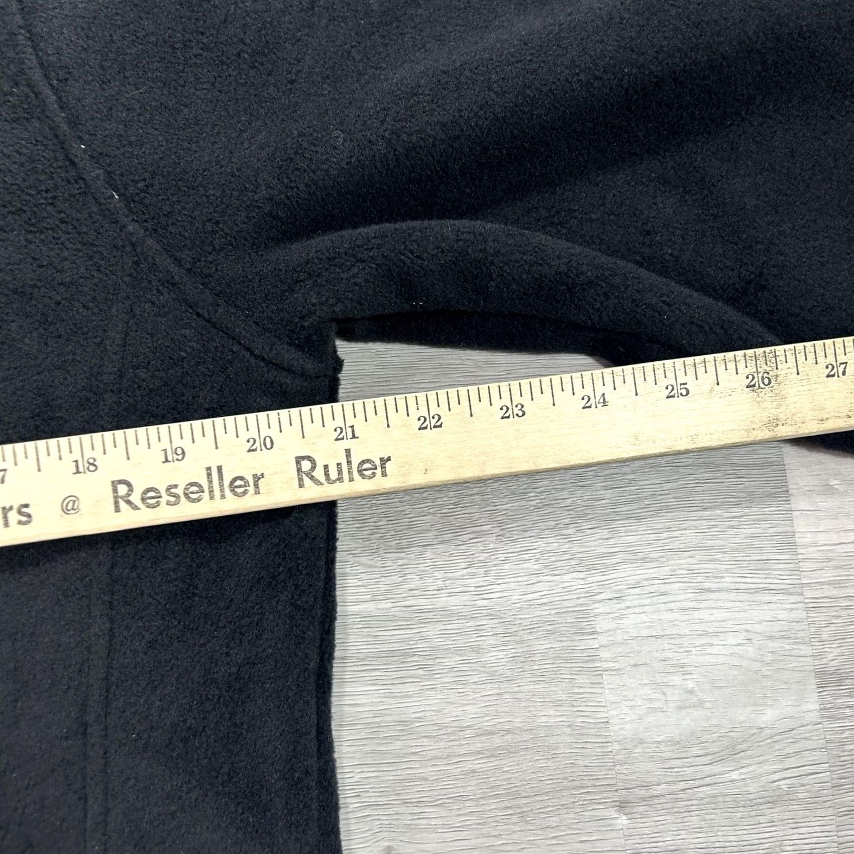 Vintage Woolrich Andes Jacket Womens M Black Fleece Full Zip Outdoor Hiking Jacket Size M / US 6-8 / IT 42-44 - 7 Thumbnail