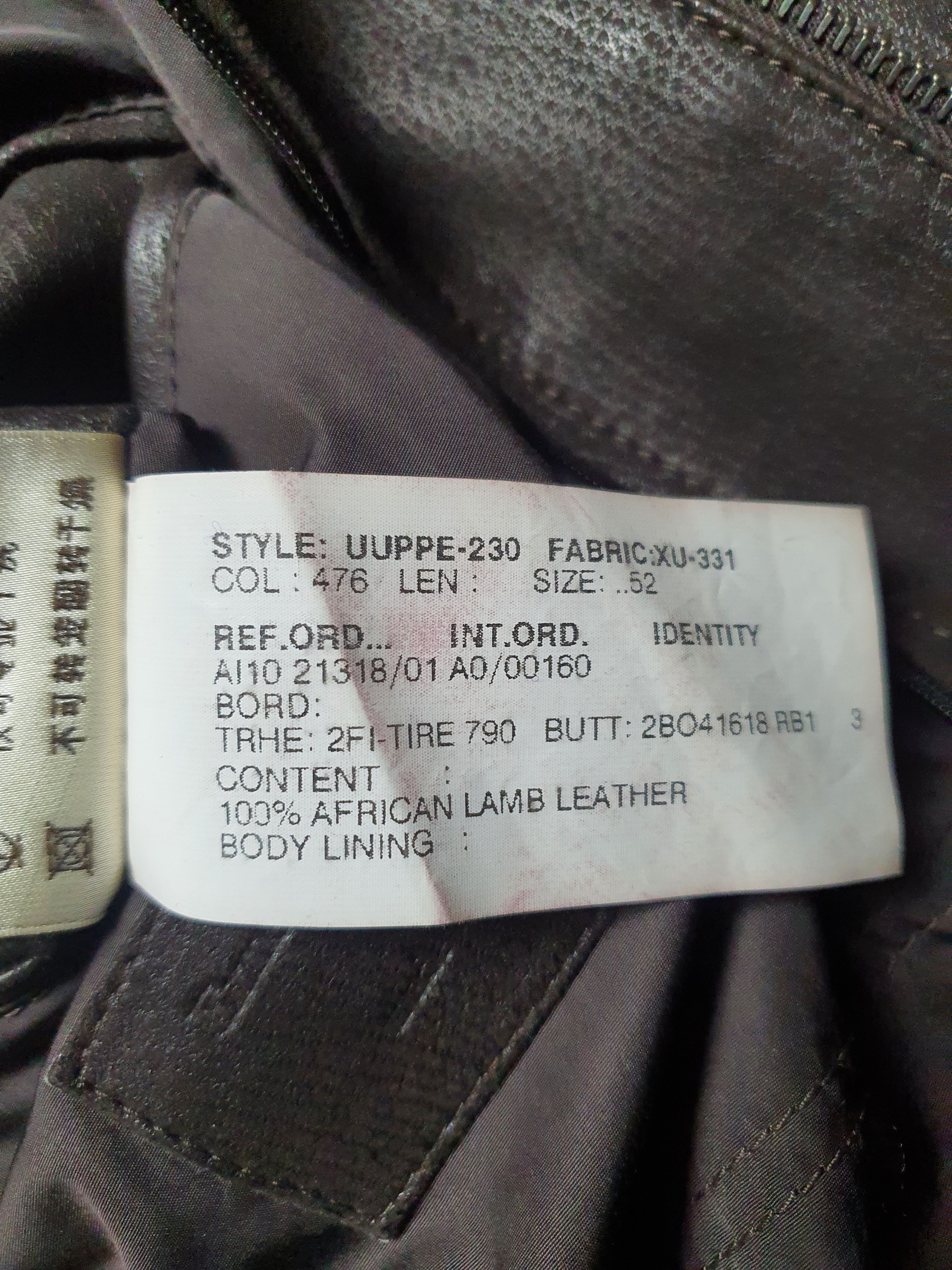 Ermenegildo Zegna Leather coat Ermenegildo Zegna original rare luxury item Size US L / EU 52-54 / 3 - 6 Thumbnail