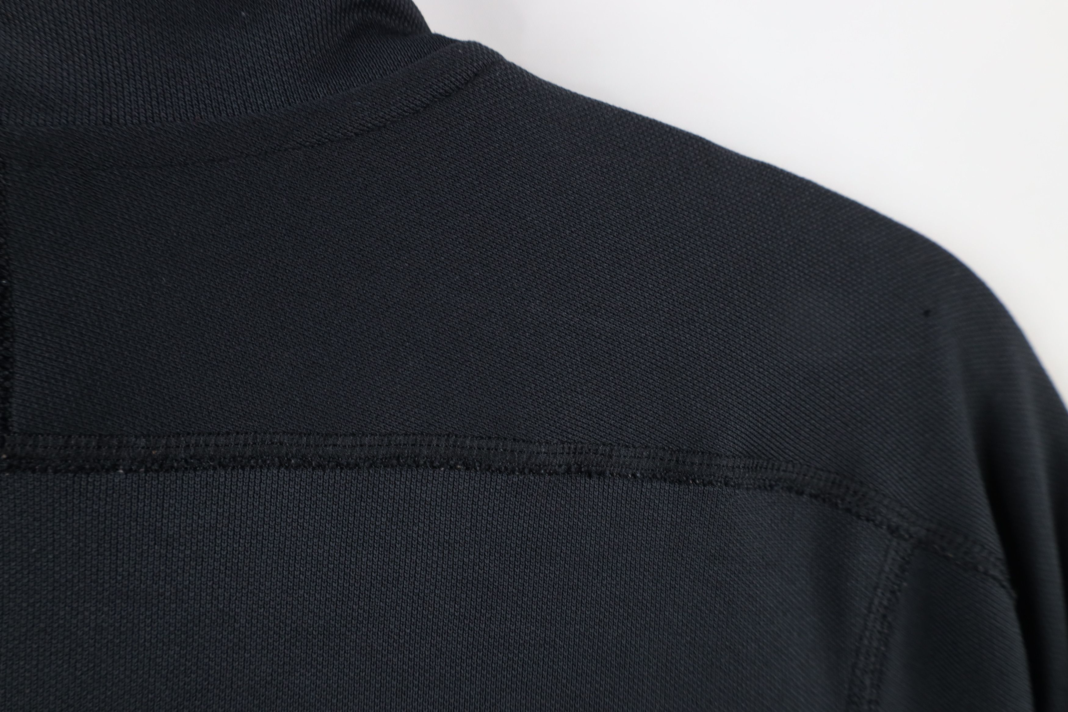 Nike × Vintage Vintage 90s Nike Mini Swoosh Half Zip Knit Top Jacket USA Size L / US 10 / IT 46 - 9 Thumbnail