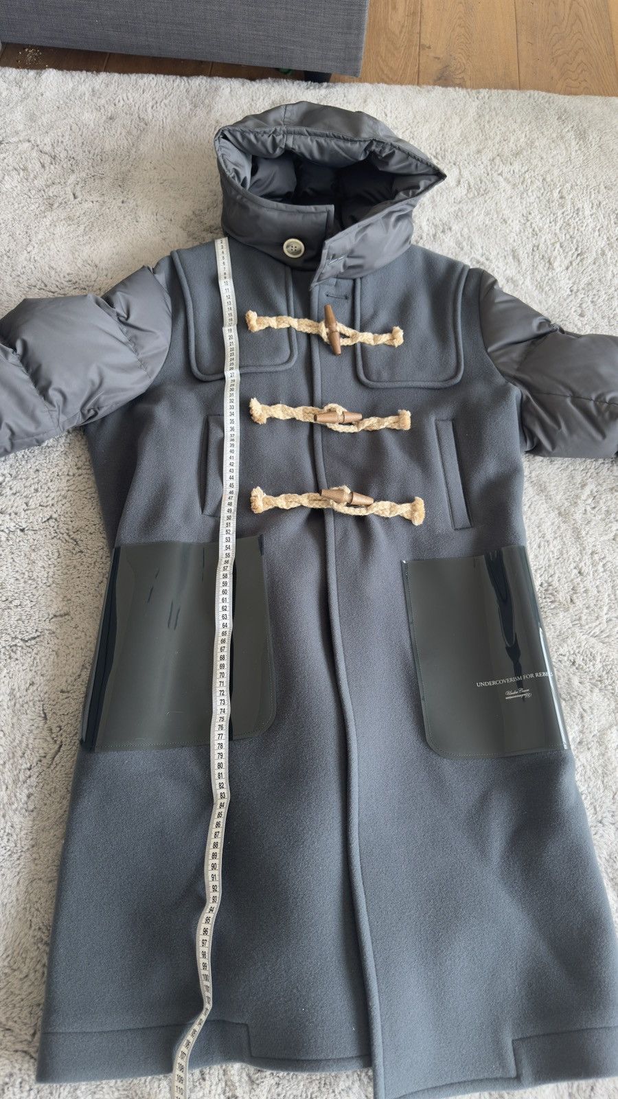 Undercover Undercover duffle coat size 3 blue/gray Size US M / EU 48-50 / 2 - 11 Thumbnail