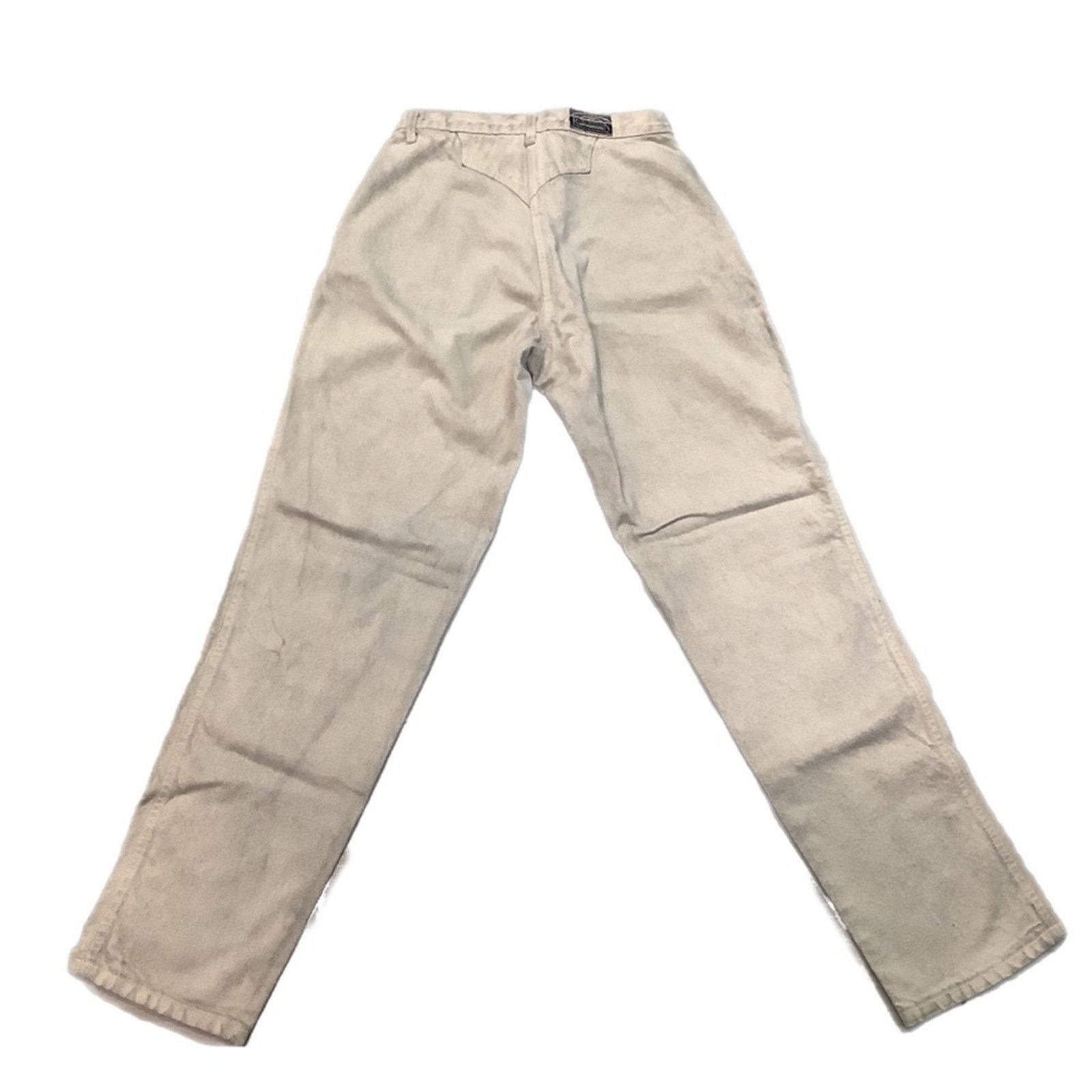 Vintage Vintage 90s Cream Rocky Mountain Rugged High waist jeans Size 28" / US 6 / IT 42 - 2 Thumbnail