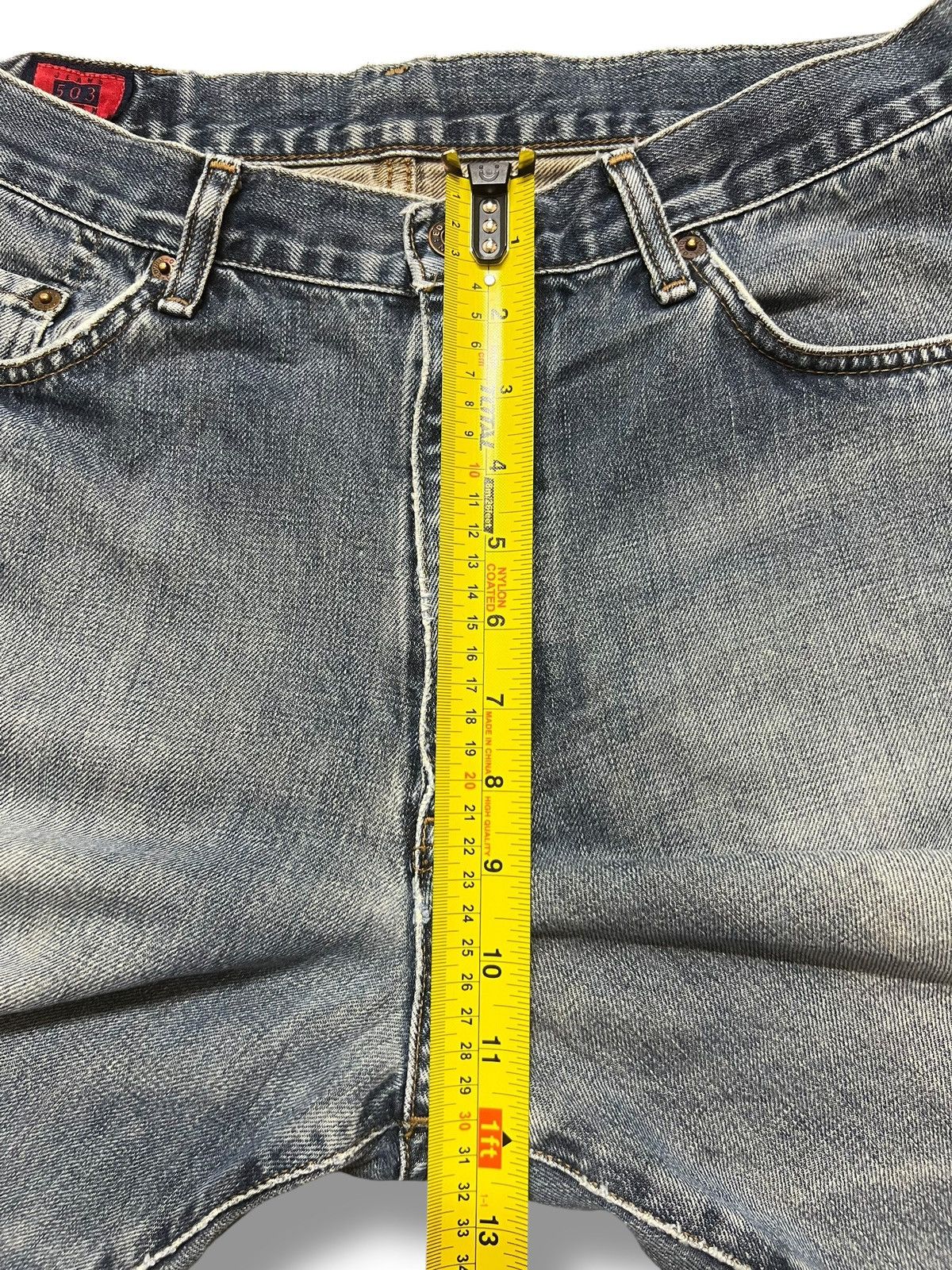 Edwin Vintage Edwin 503z Japan Faded, Distressed, Loose Fit Jeans Size US 33 - 16 Thumbnail