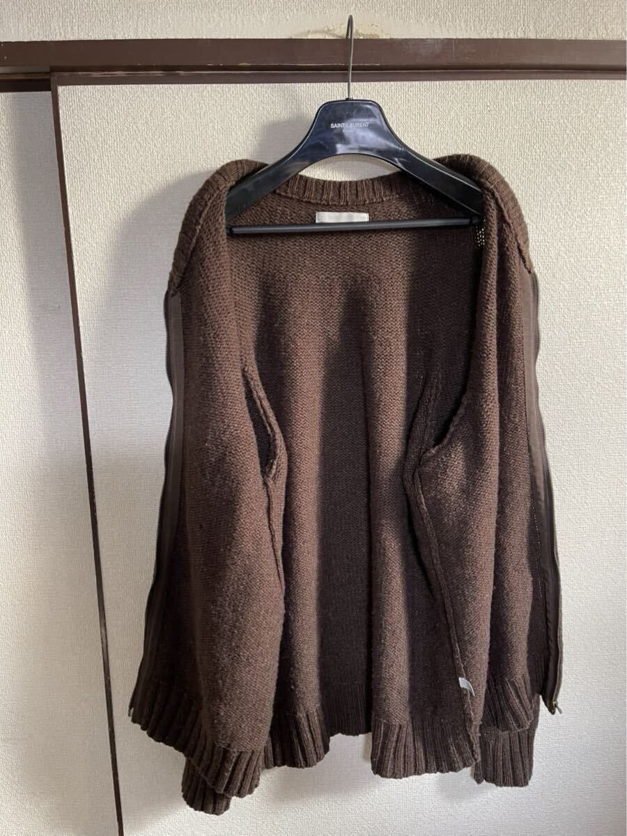 Number (N)ine Number Nine Wool Cardigan Sweater Nowhere Man George Size US L / EU 52-54 / 3 - 6 Thumbnail