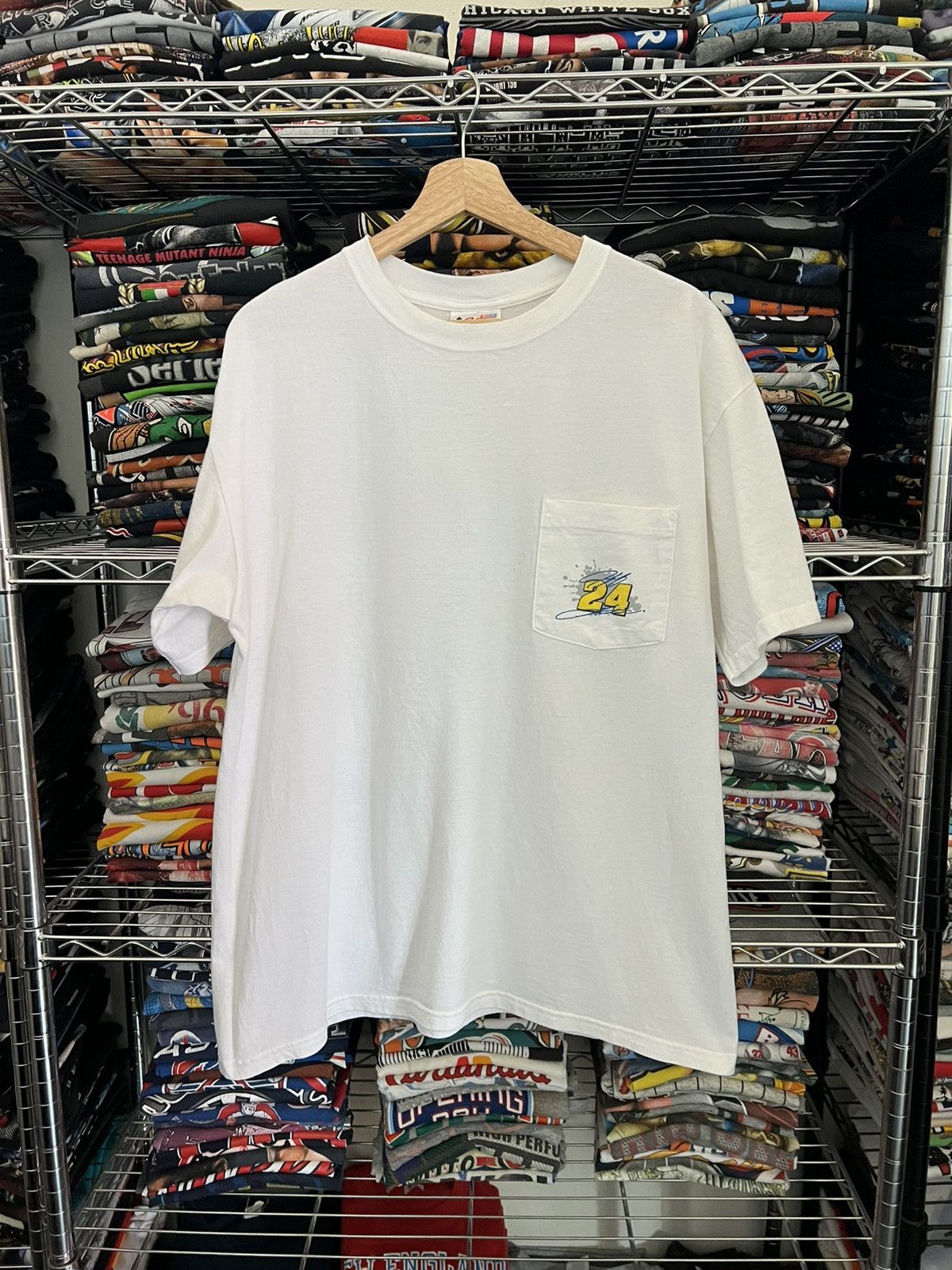 Chase Authentics 2008 Jeff Gordon NASCAR Pocket Tee Size US XL / EU 56 / 4 - 2 Thumbnail