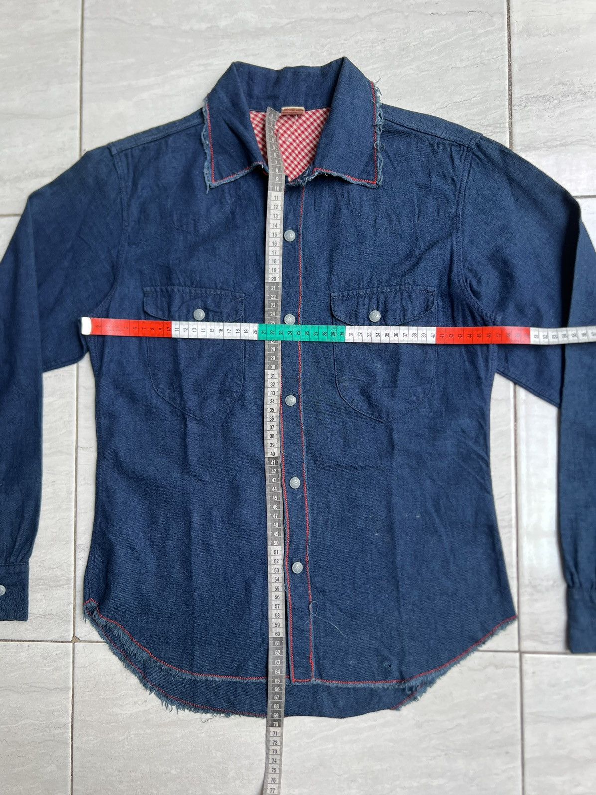 45rpm 45RPM Blue Jeans Shirt Size US S / EU 44-46 / 1 - 7 Thumbnail