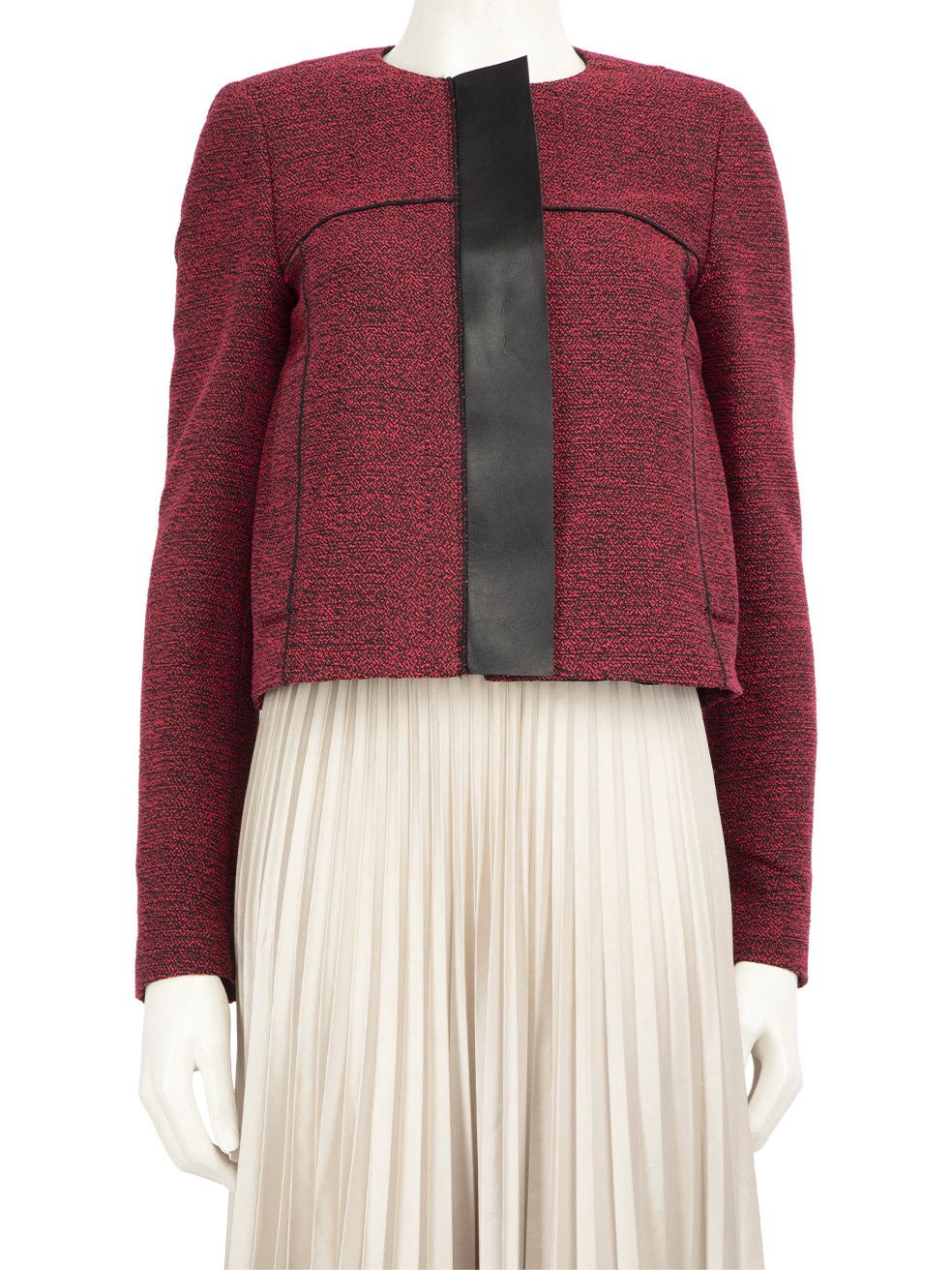 Proenza Schouler Red Zip Up Jacket Size S / US 4 / IT 40 - 1 Thumbnail