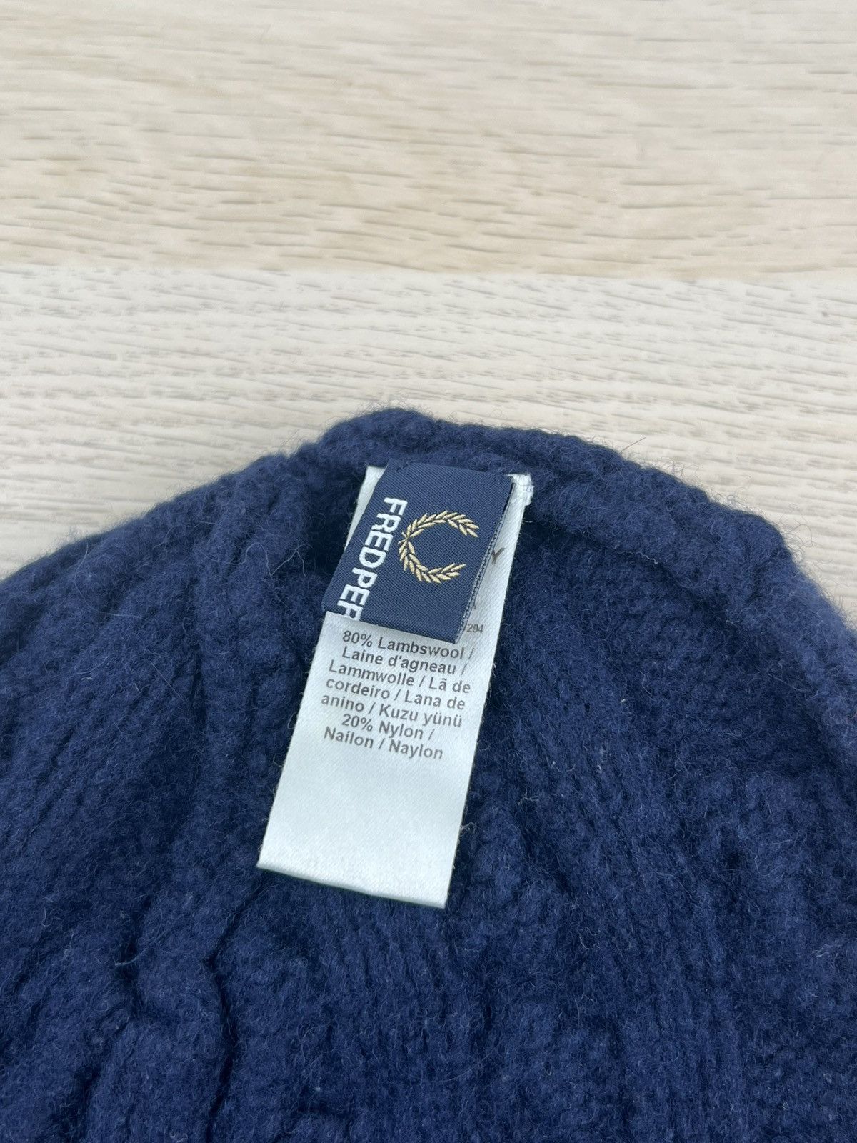 Fred Perry Fred Perry Wool Beanie Hat Size ONE SIZE - 7 Thumbnail