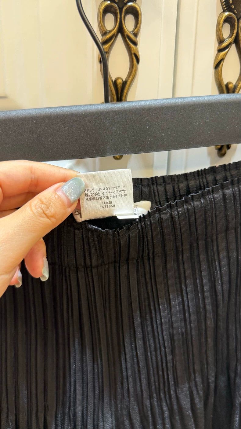 Issey Miyake Issey Miyake size:2 Black pleated puff casual pants Size 31" - 3 Thumbnail