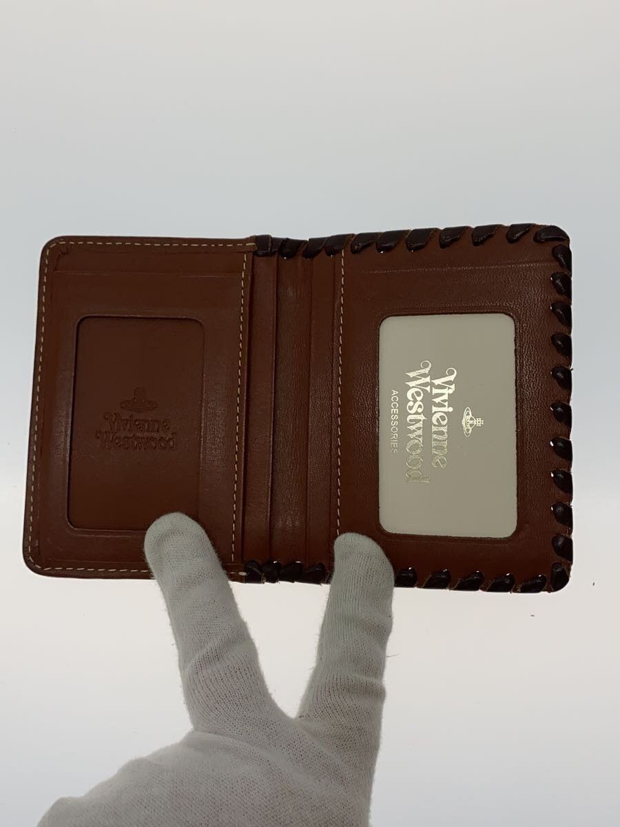 Vivienne Westwood Plaid Orb Leather Card Holder Wallet Size ONE SIZE - 3 Thumbnail