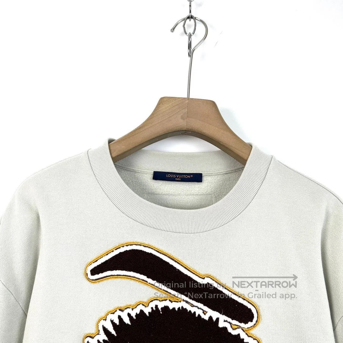 Louis Vuitton Louis Vuitton Eye Embroidery Flocking Logo Sweatshirt. Size US L / EU 52-54 / 3 - 3 Thumbnail