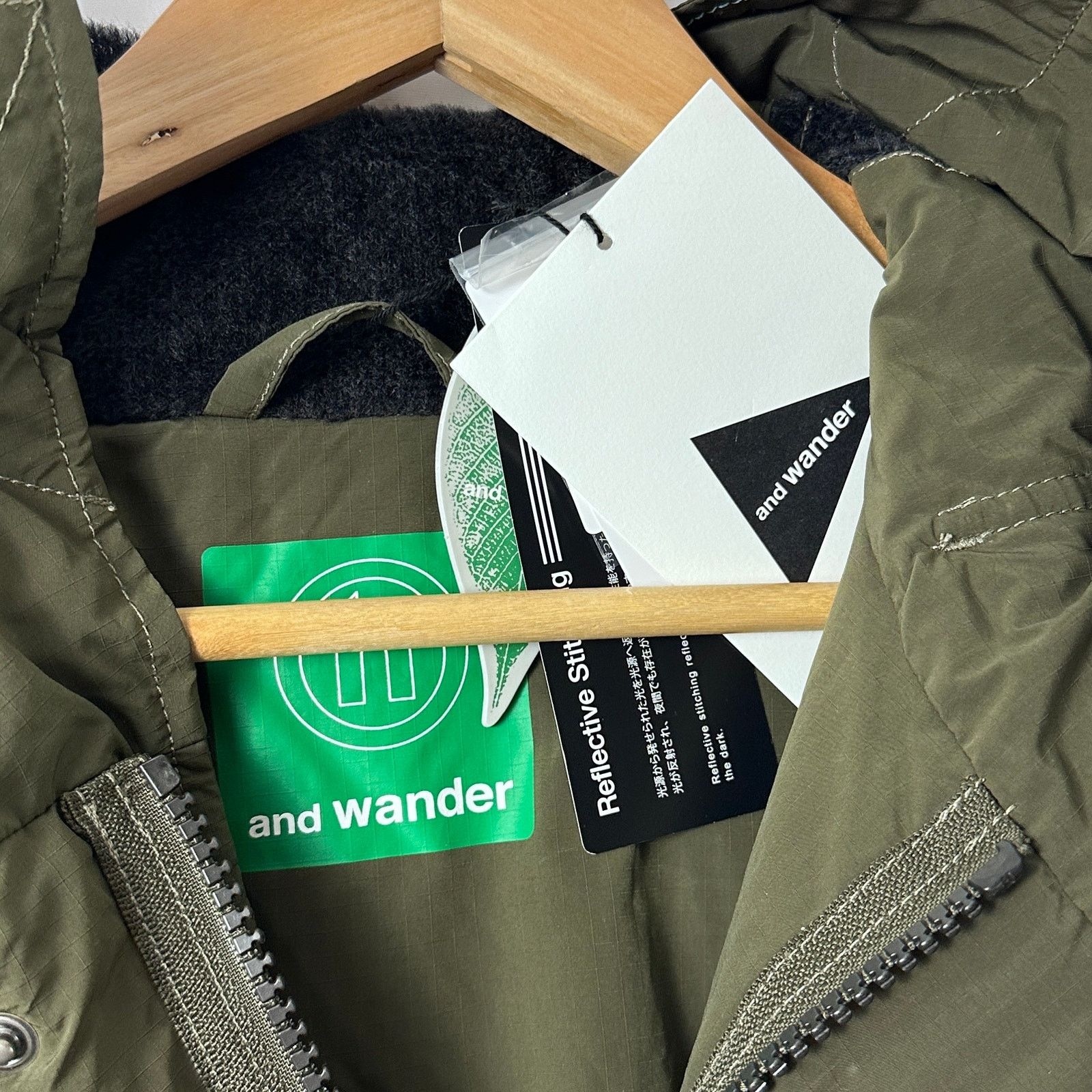 And Wander × HIDDEN Olive Octa Fishtail Parka Size US XXL / EU 58 / 5 - 18 Thumbnail