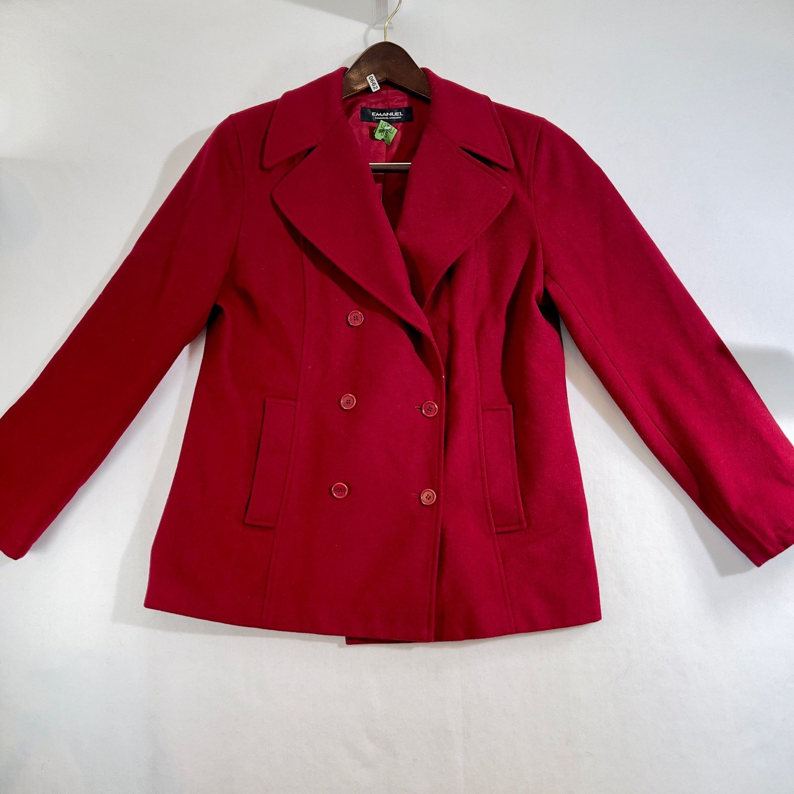 Emanuel Ungaro Blazer Coat Emanual Ungaro Woman 10 90% Wool 10% Cashmere Size L / US 10 / IT 46 - 1 Thumbnail