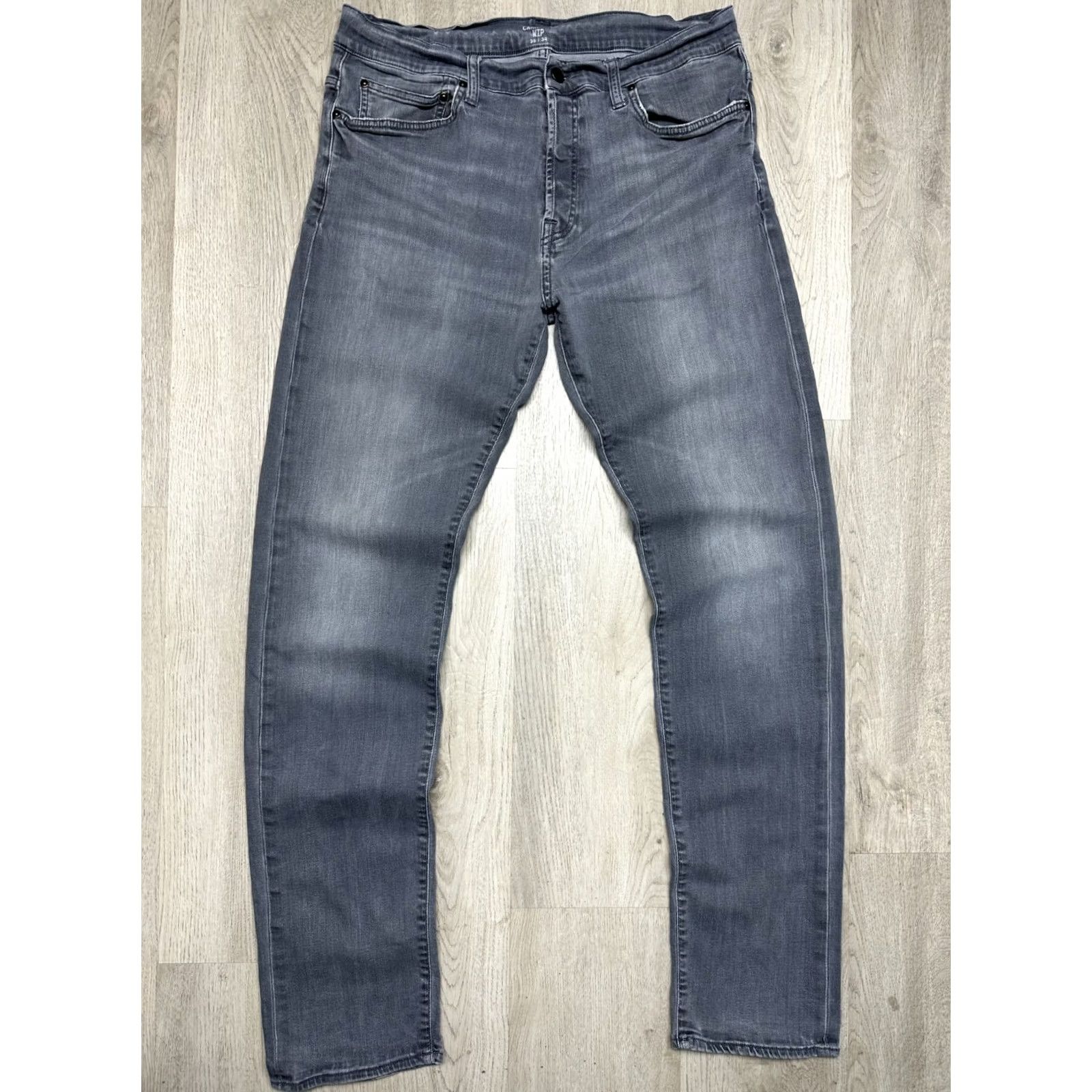 Carhartt Wip Carhartt WIP Klondike Denim Jeans Y2K Size 36 Gray Cotton Denim Regular Inseam 34 in 34 in Pockets Men's Jeans Size US 36 / EU 52 - 6 Thumbnail