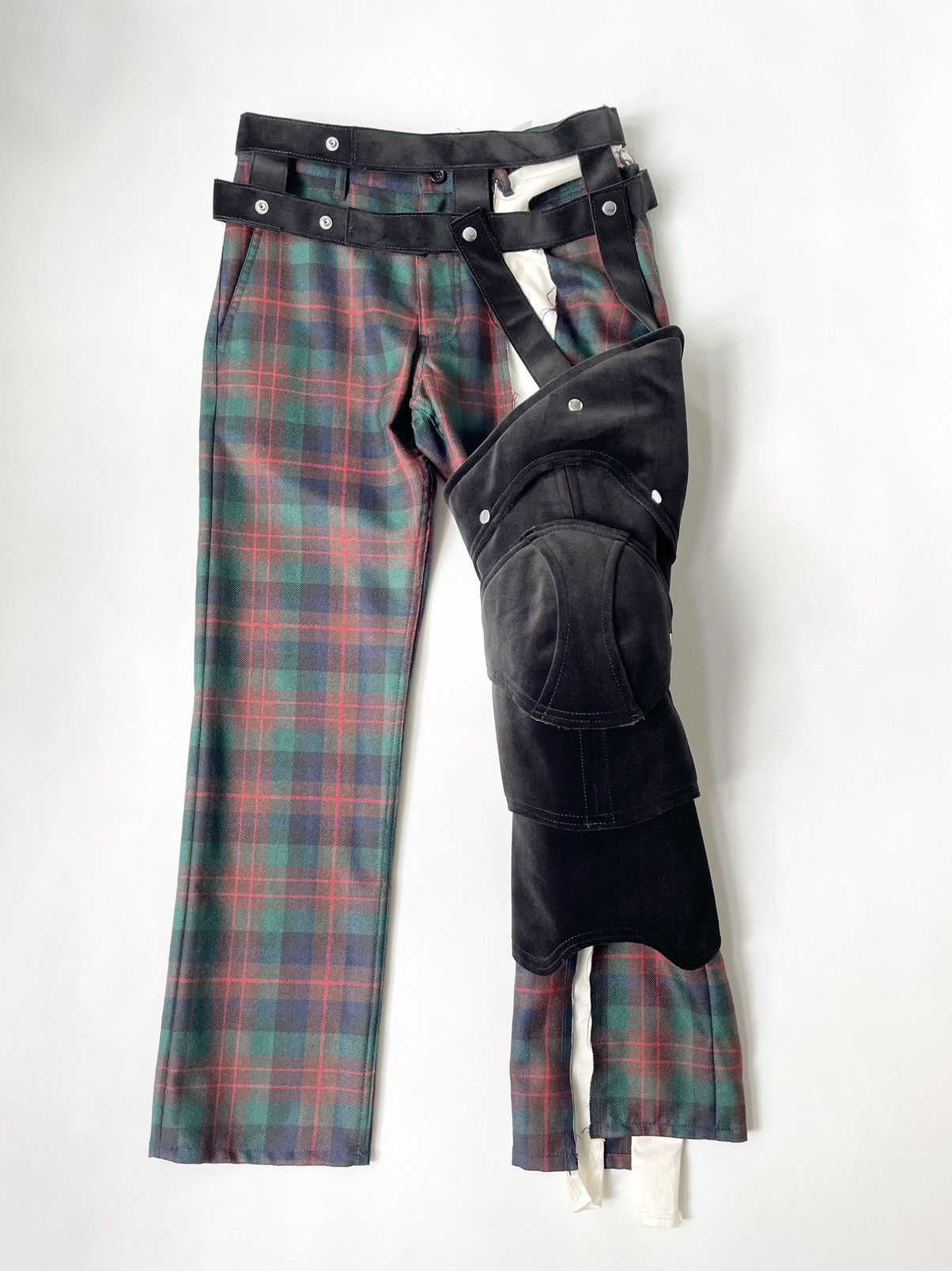 Comme des Garcons Black Velvet ‘Armour’ Chaps | Grailed