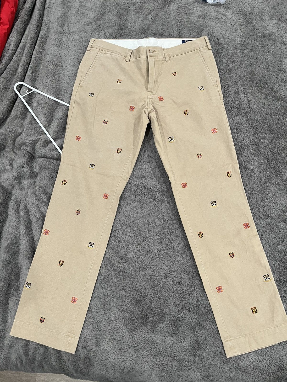Polo Ralph Lauren × Ralph Lauren Polo Ralph Lauren Embroidered chinos Size US 34 / EU 50 - 1 Thumbnail