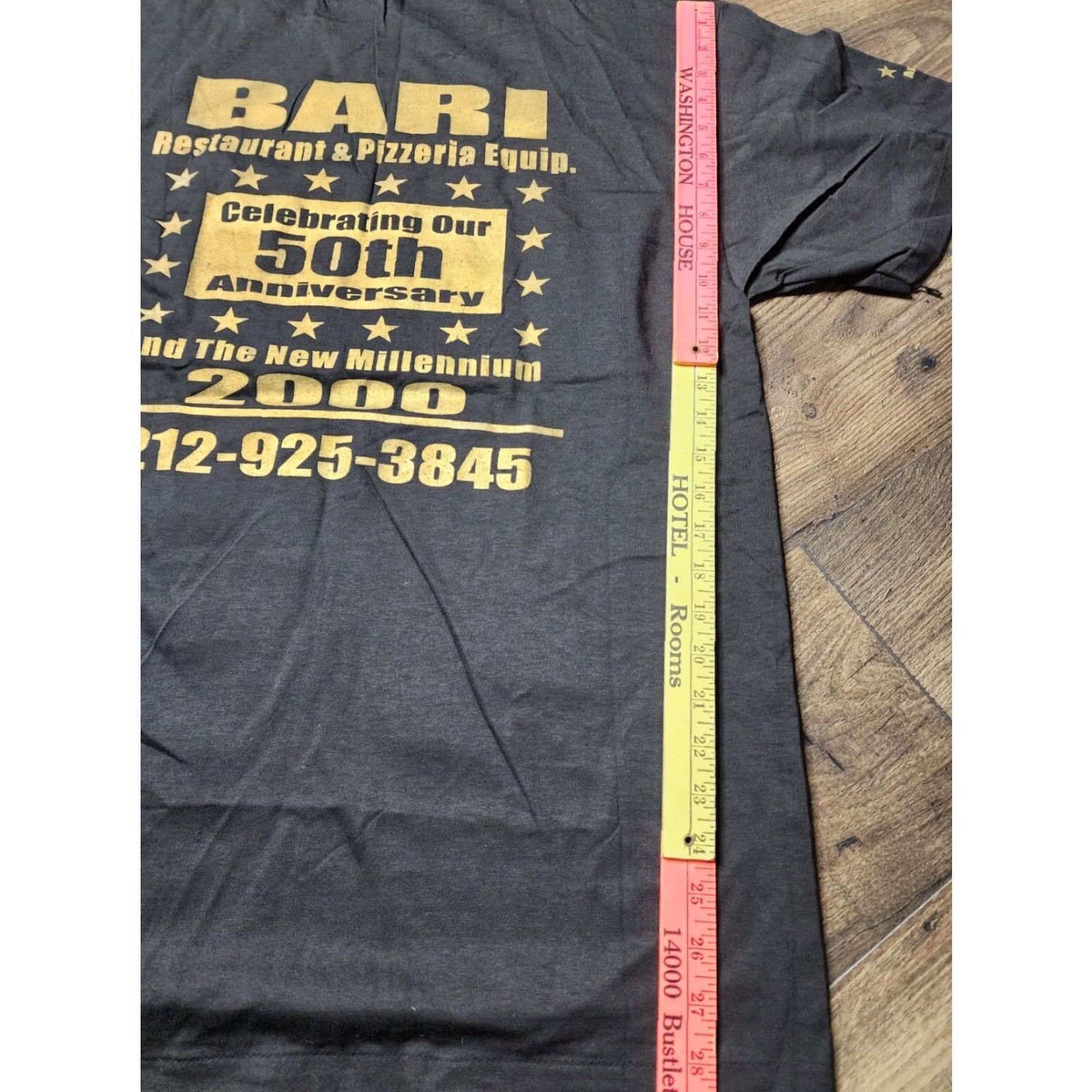 Equipment Vintage Mens XL 2000 Millennium T-Shirt Black Cotton 90s Logo Graphic Short Sleeve All Seasons Size US XL / EU 56 / 4 - 3 Thumbnail