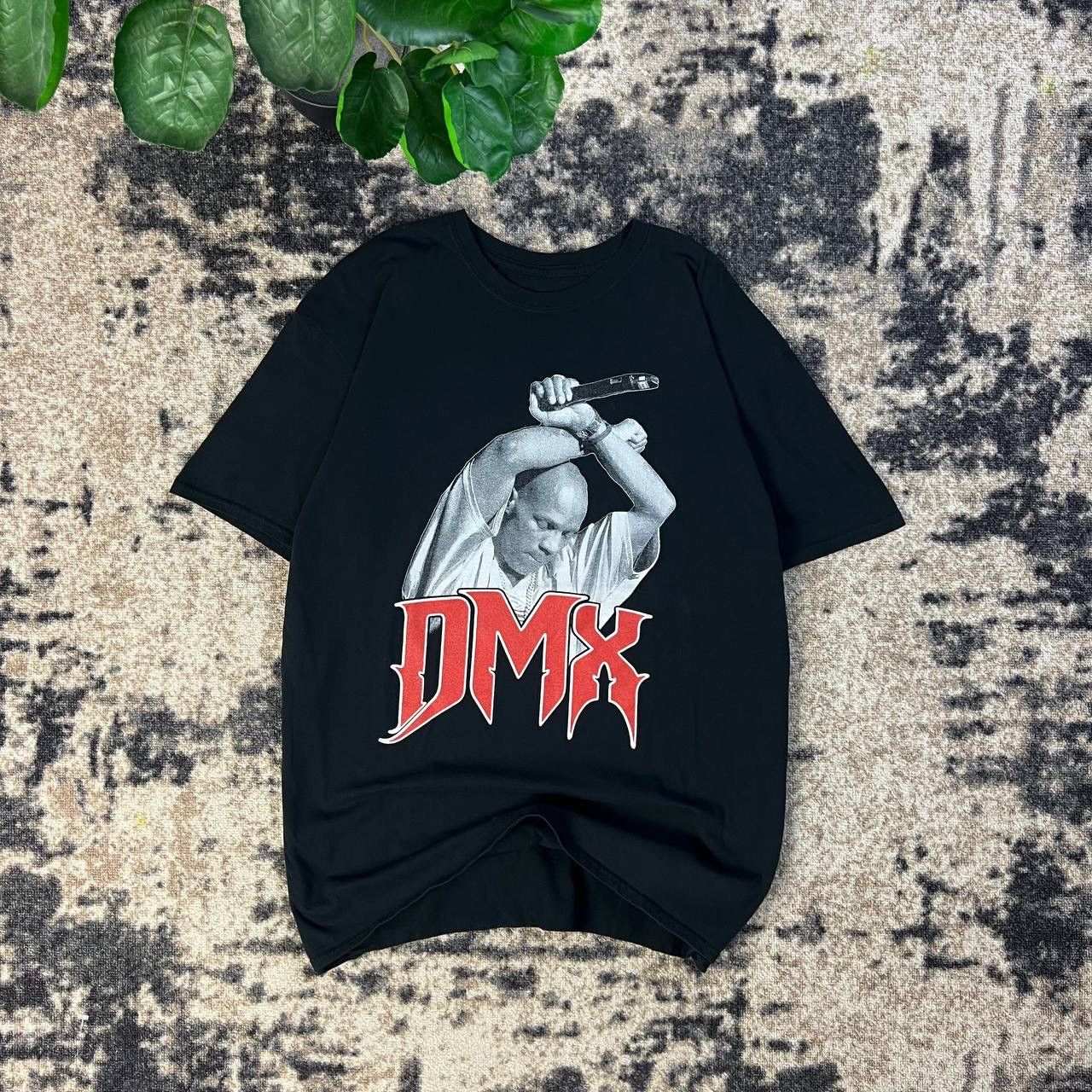 Rap Tees DMX Vintage Y2K Big Logo Rap T-Shirt Streetwear Style 1TS92 Size US L / EU 52-54 / 3 - 1 Thumbnail