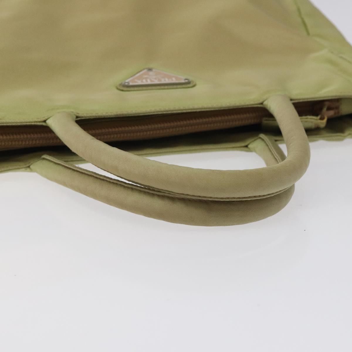 Prada PRADA Hand Bag Nylon Beige Size ONE SIZE - 7 Thumbnail