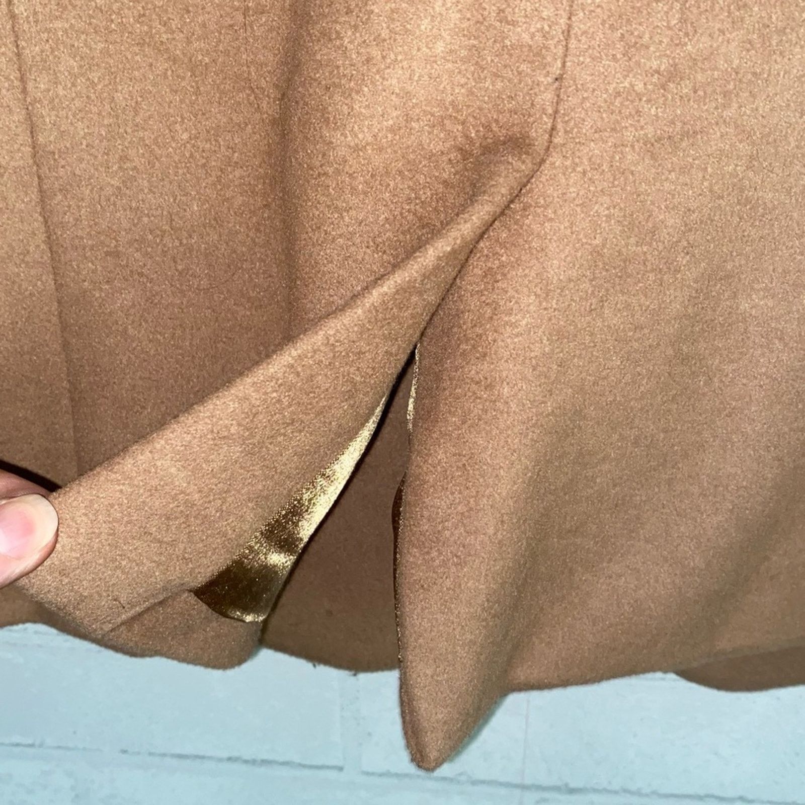 Emerson Fry Emerson Fry $328 JUDE Jacket Camel Wool Cashmere sz 00 NWOT Size XXS / US 00 / IT 34 - 8 Thumbnail
