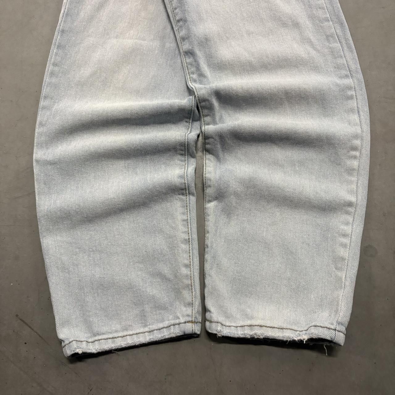 Vintage Crazy Vintage Y2K/2000s Baggy Skater Light Wash Denim Jeans! Size US 26 / EU 42 - 3 Thumbnail