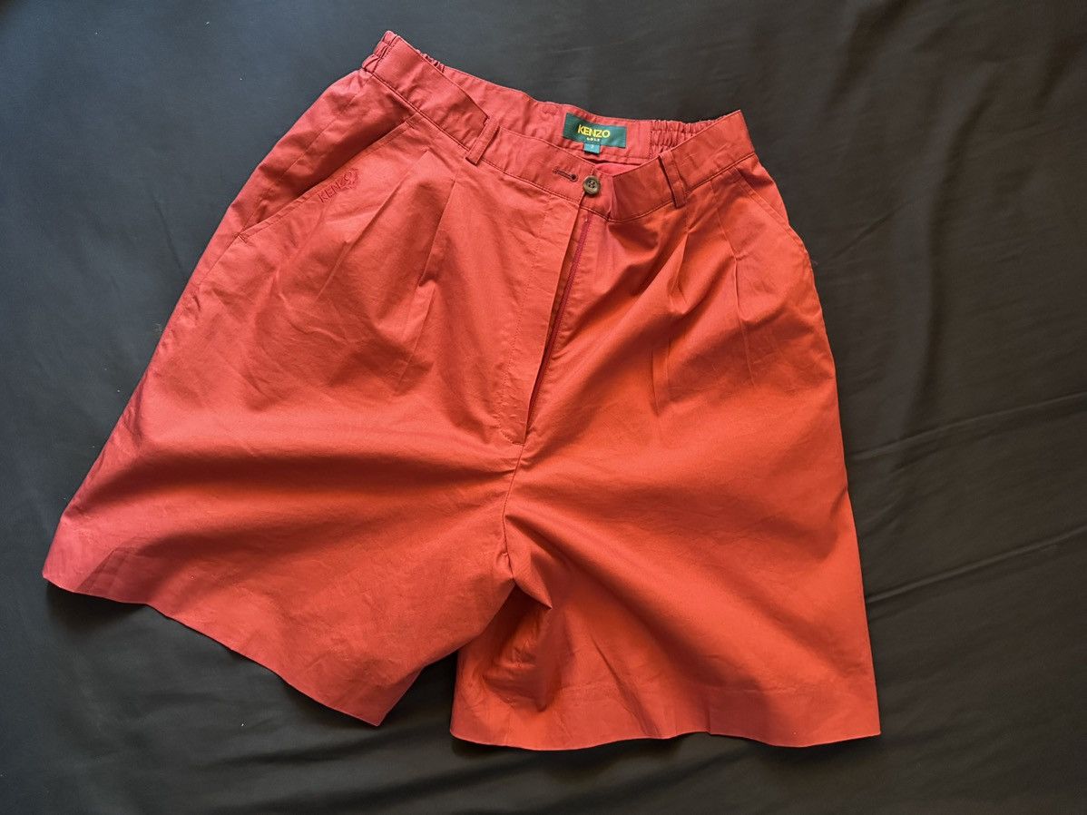 Kenzo Golf pleated shorts