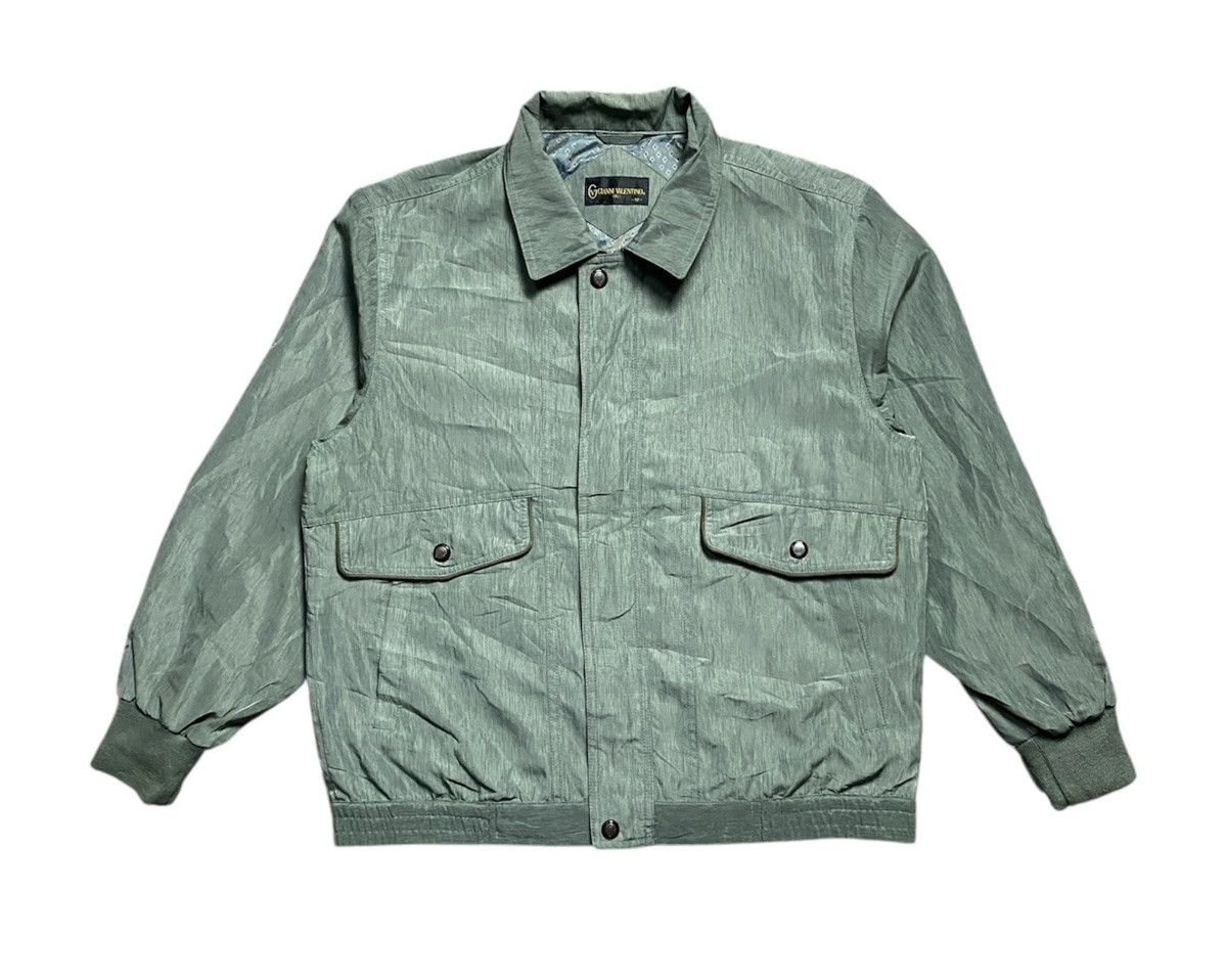 Gianni Valentino Vintage Gianni Valentino Nylon/ Poly Bombers Jacket Size US M / EU 48-50 / 2 - 1 Thumbnail