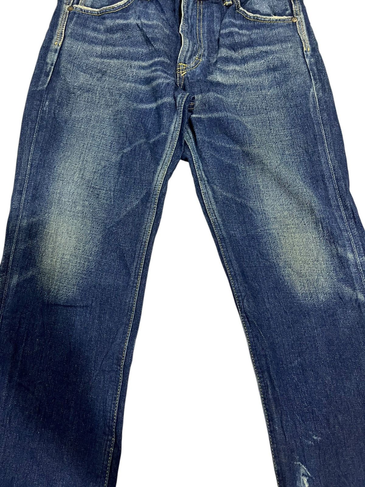 If Six Was Nine × Japanese Brand × Le Grande Bleu (L.G.B.) VINTAGE LEE LADY RIDER WASHED DENIM Size 32" / US 10 / IT 46 - 4 Thumbnail