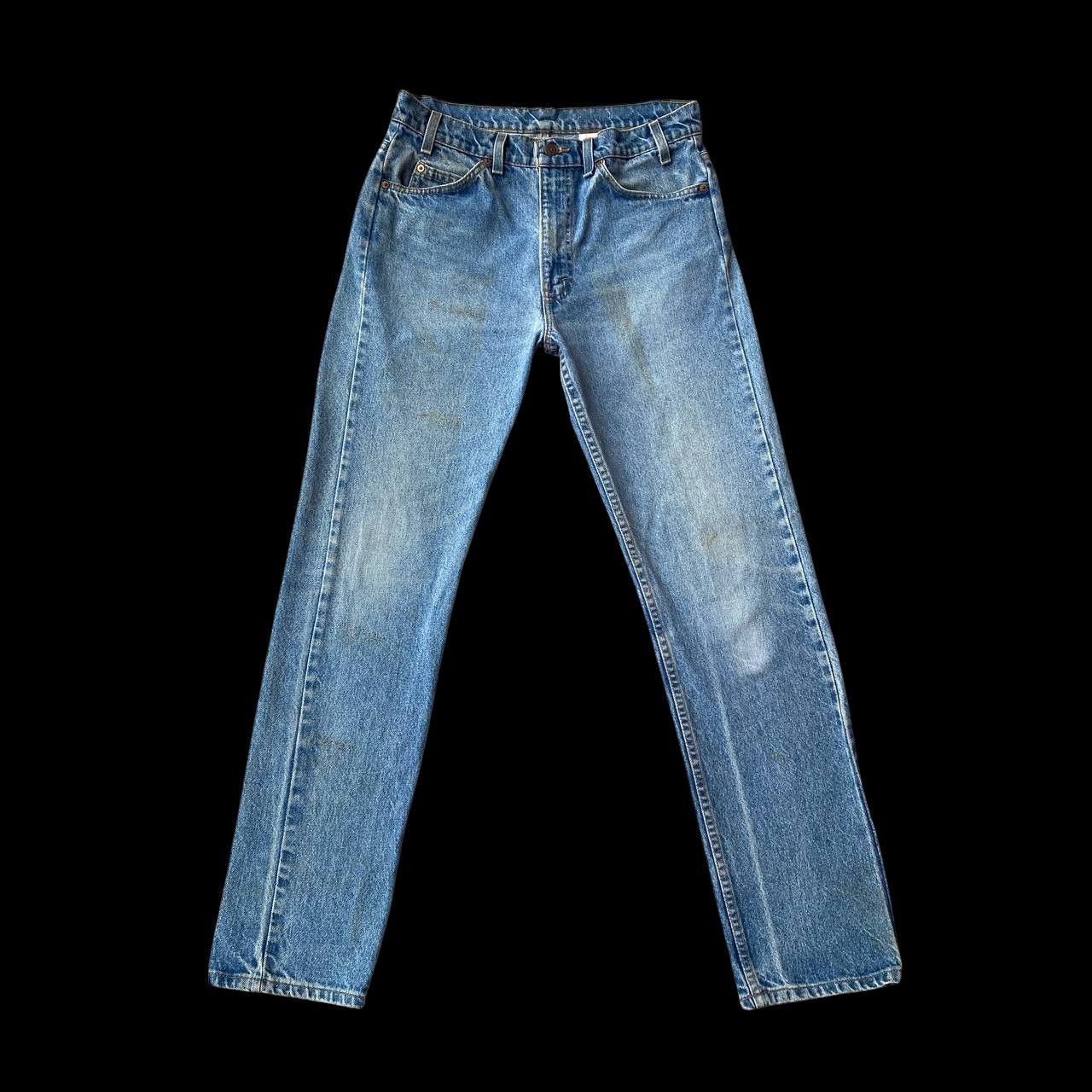 Levi's Vintage Clothing W32X31.5 VTG 1994 LEVIS 505 ORANGE TAG DIRTY JEAN Size US 32 / EU 48 - 4 Thumbnail