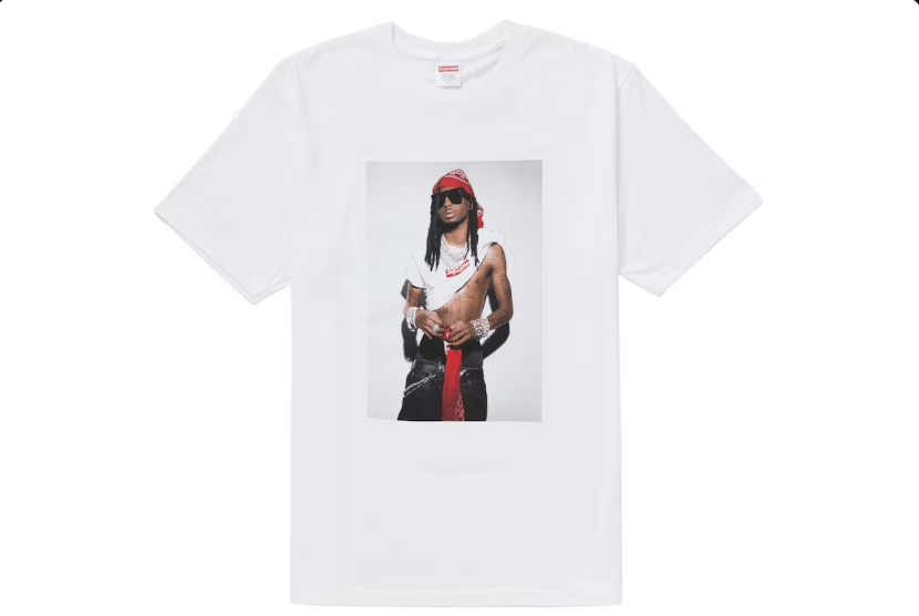 Supreme FW 25 Playboi Carti Photo tee Size US XXL / EU 58 / 5 - 1 Thumbnail