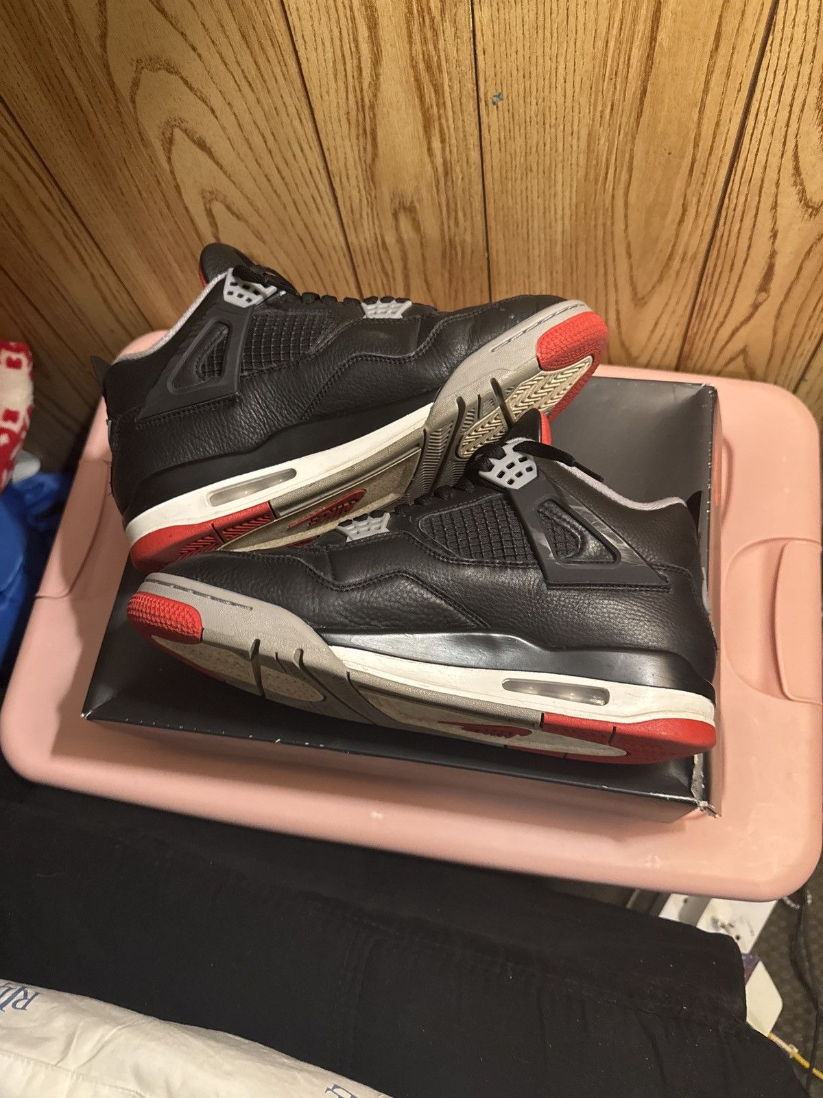 Jordan Brand Jordan 4 bred reimagined Size US 10 / EU 43 - 2 Thumbnail