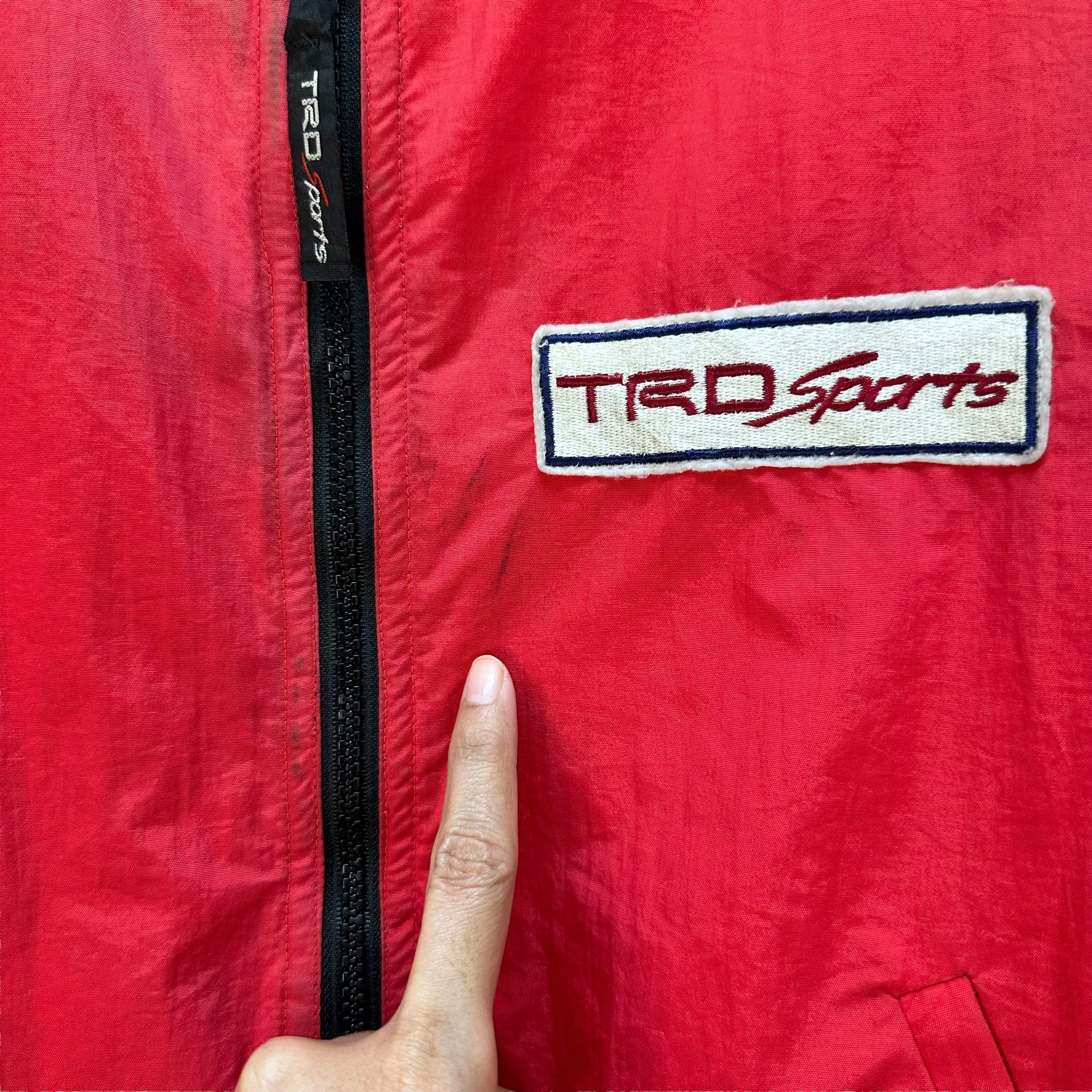 Vintage TRD SPORTS RACING REVERSIBLE JACKET #9048-52 Size US L / EU 52-54 / 3 - 6 Thumbnail