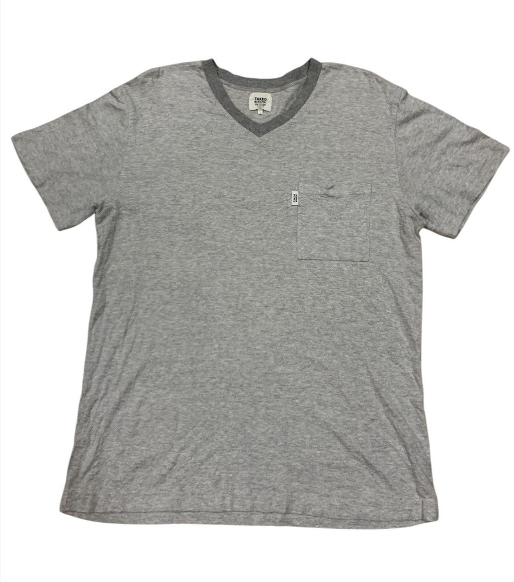 Takeo Kikuchi Takeo Kikuchi V Neck pocket tee Size US L / EU 52-54 / 3 - 1 Thumbnail