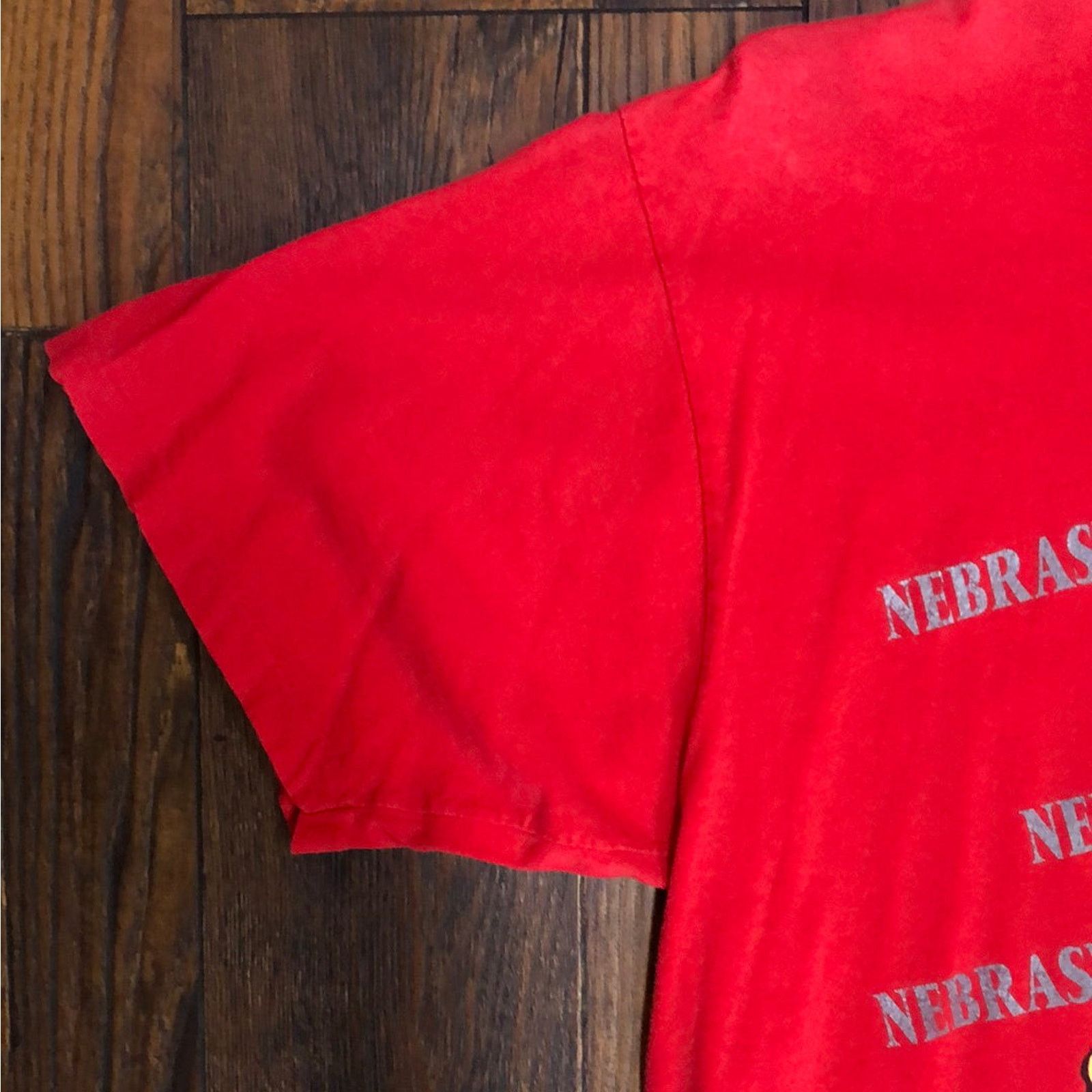 Vintage VTG 90s Nebraska Cornhuskers Big Hit Shirt XL Size US XL / EU 56 / 4 - 3 Thumbnail