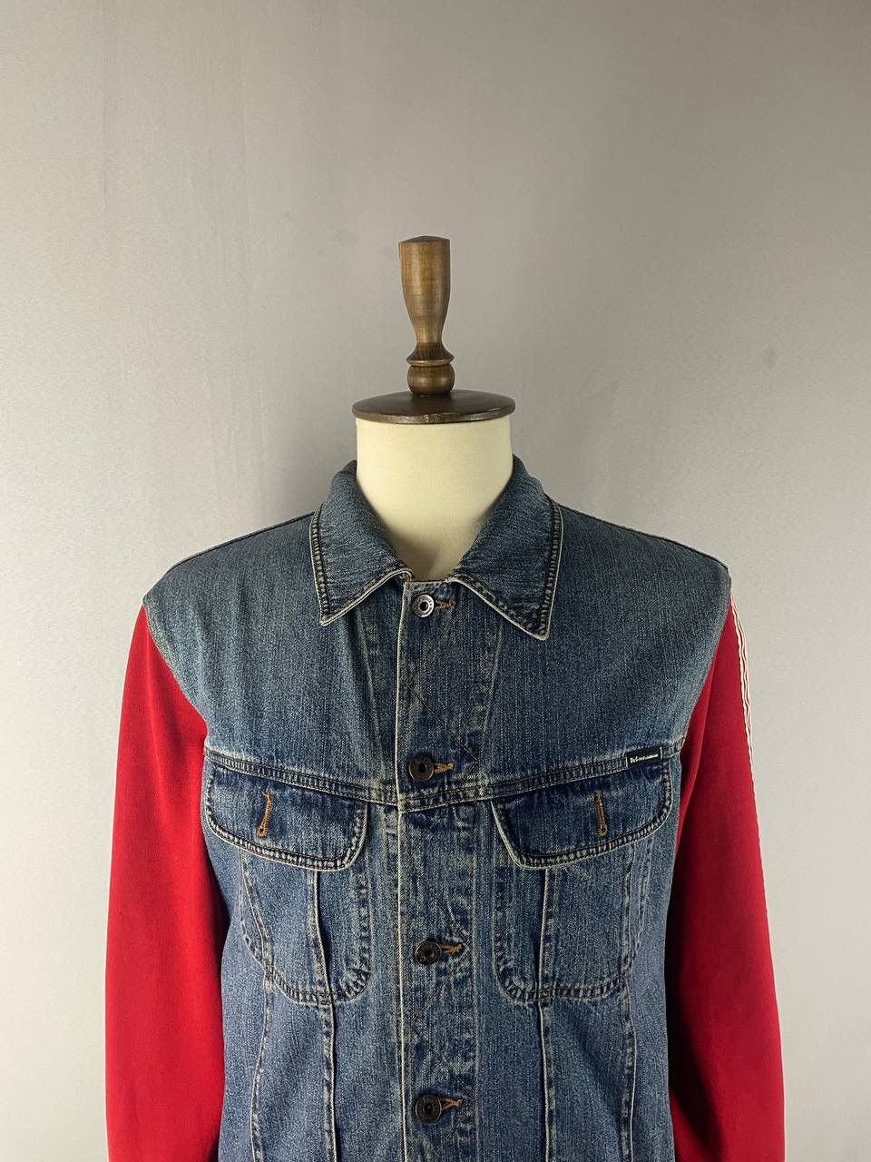 Dolce & Gabbana Dolce&Gabbana Denim Jacket Blue Funky Sport Size US S / EU 44-46 / 1 - 7 Thumbnail