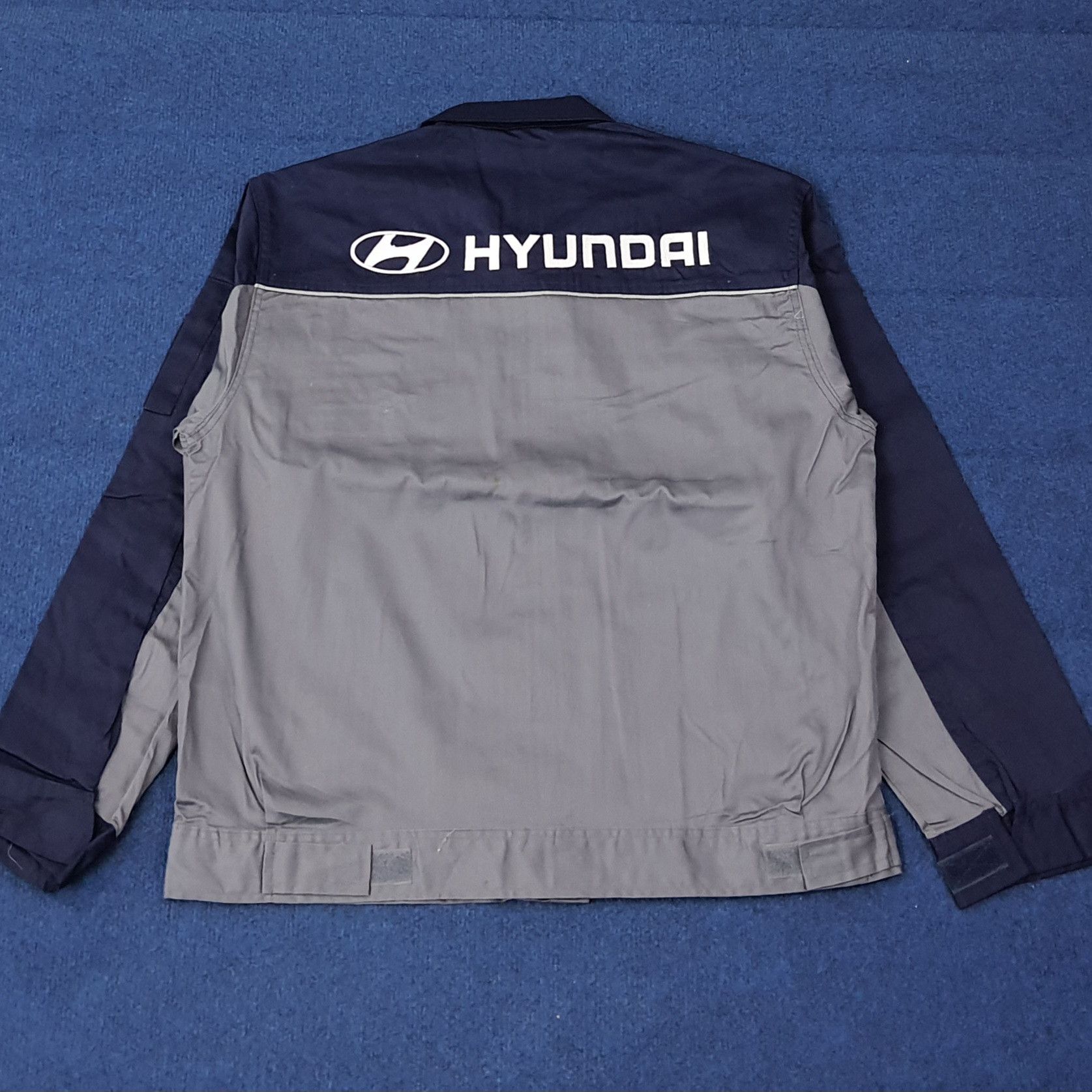 Japanese Brand Vintage Hyundai Motorsports Jacket C262N16 Size US L / EU 52-54 / 3 - 1 Thumbnail