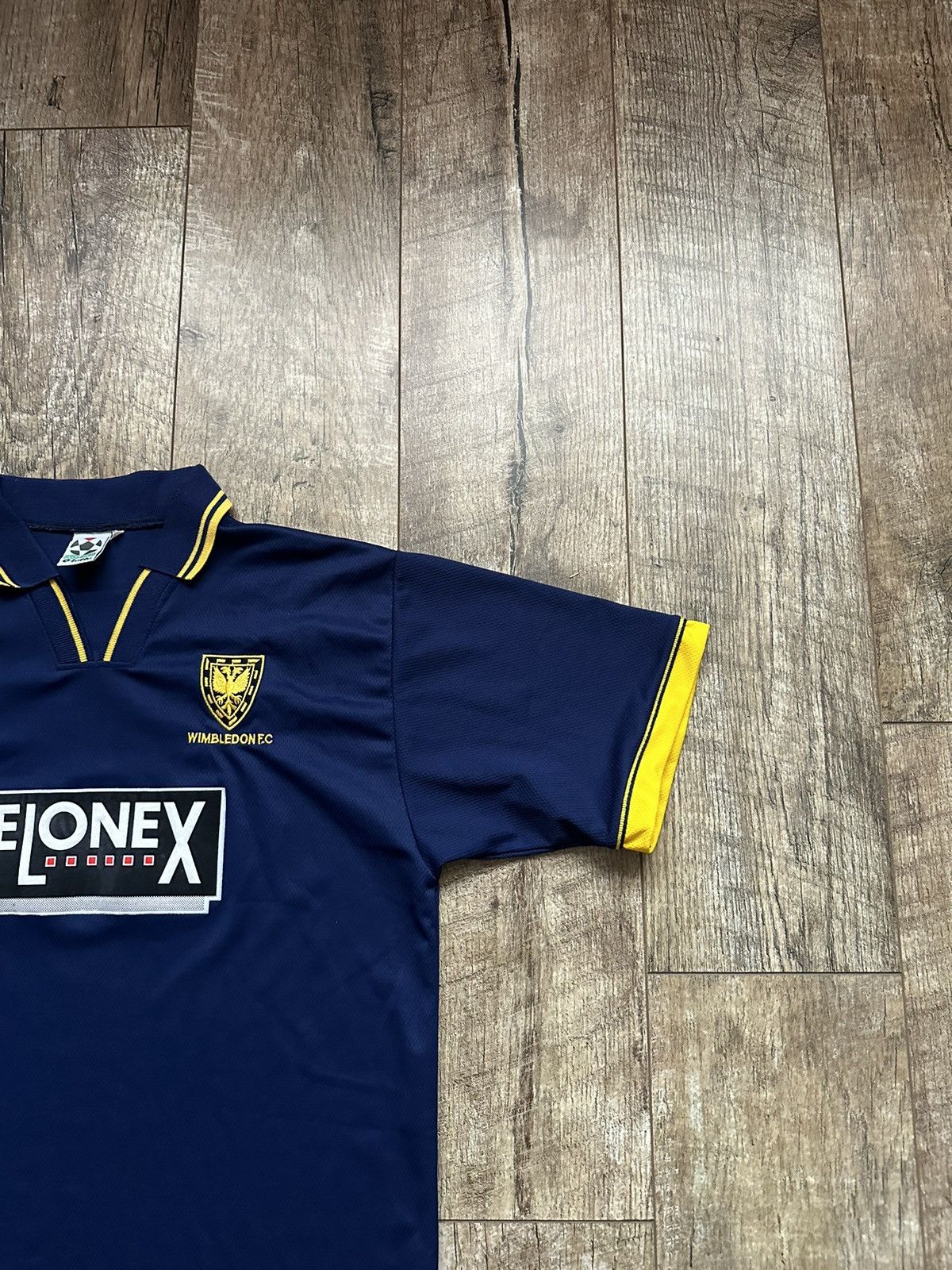 Lotto Sport 1996/97 LOTTO WIMBLEDON FC HOME SOCCER JERSEY/SHIRT Size US XL / EU 56 / 4 - 2 Thumbnail