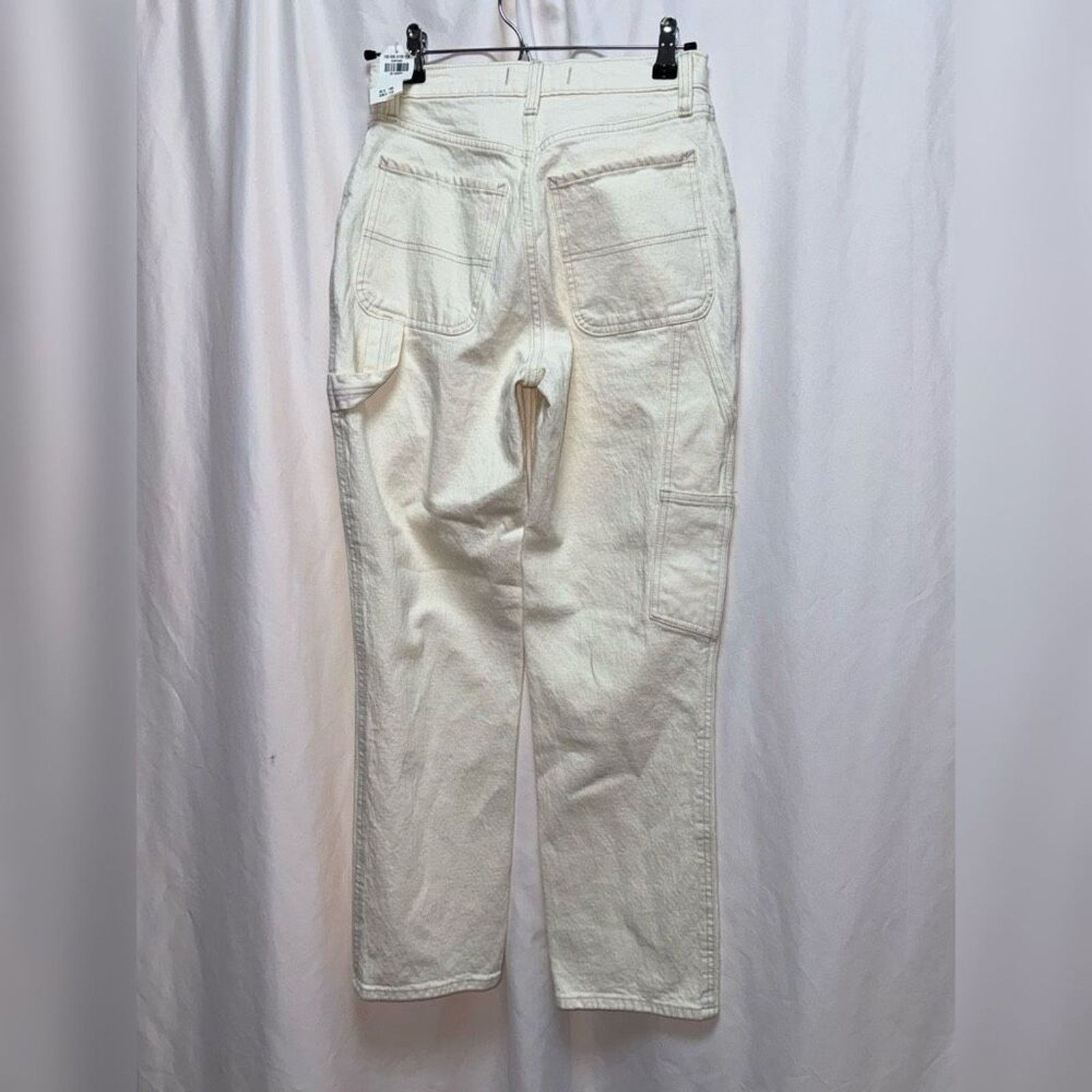 Abercrombie & Fitch AF Straight Leg High Rise Curve Love Jeans | Sz 26S, NWT Size 26" / US 2 / IT 38 - 5 Thumbnail