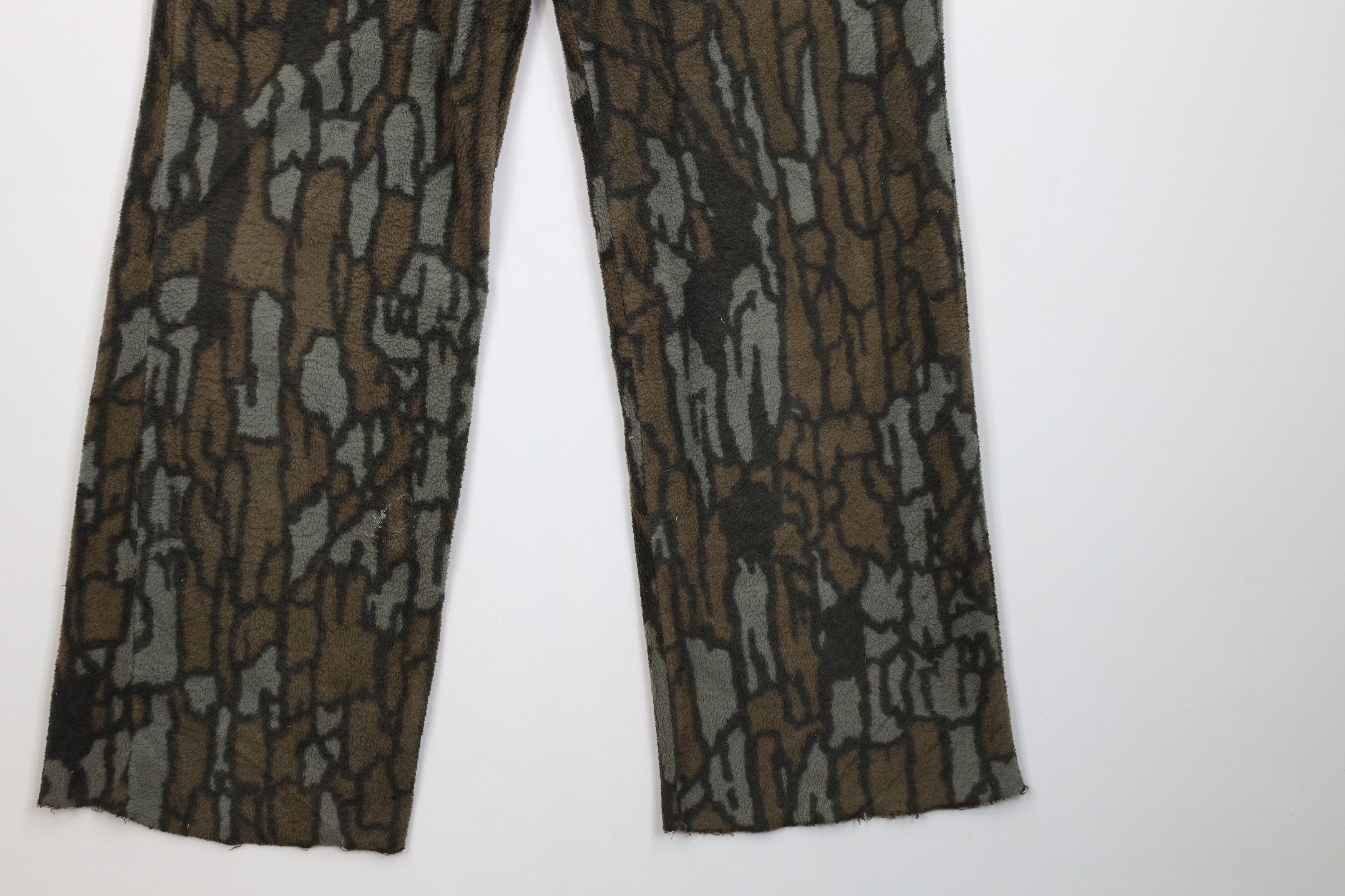 Vintage Vintage 80s 90s Streetwear Wide Leg Fleece Pants USA Size US 34 / EU 50 - 4 Thumbnail