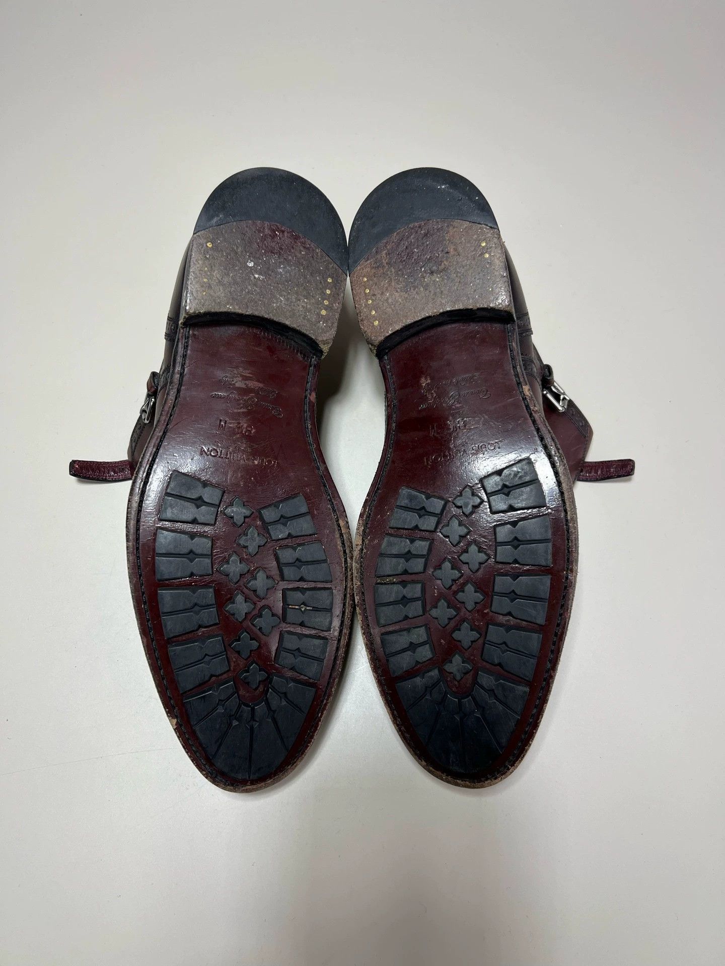 Louis Vuitton LOUIS VUITTON LV brogue leather shoes Size US 9.5 / EU 42-43 - 6 Thumbnail