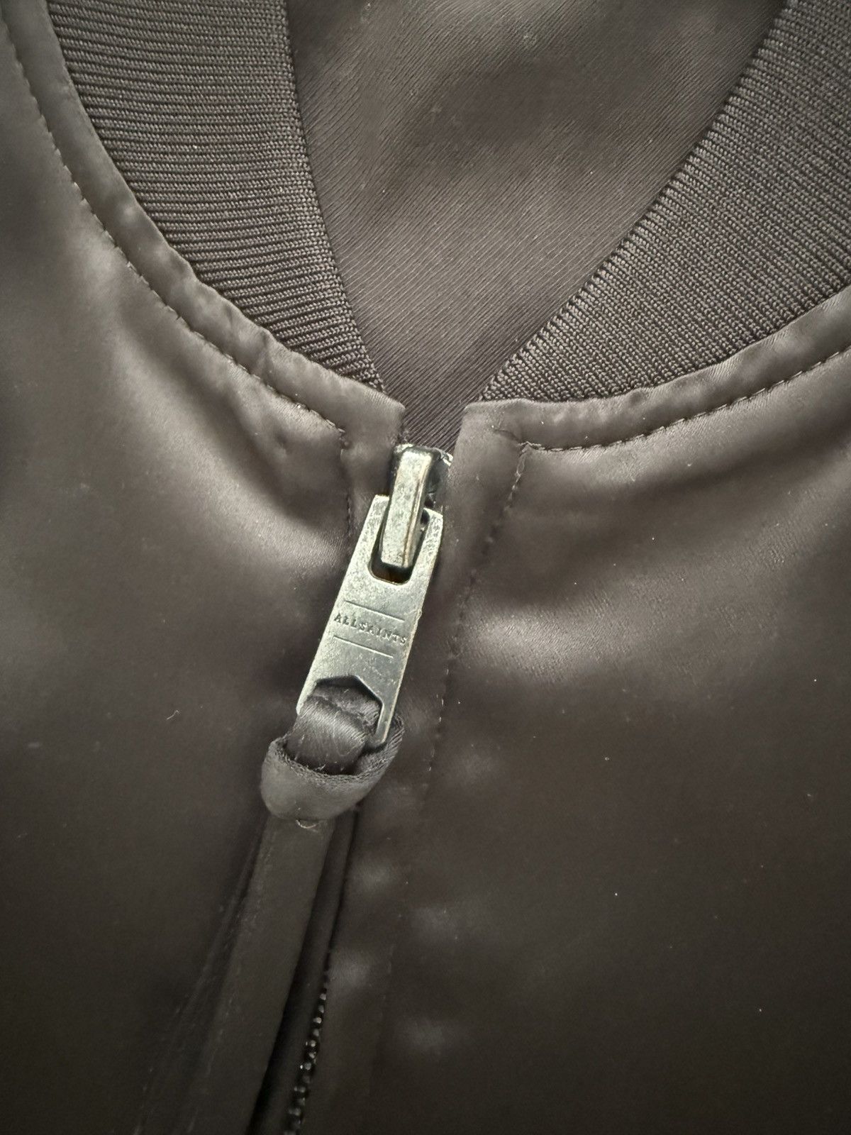 Allsaints Teddy style satin jacket Size US M / EU 48-50 / 2 - 8 Thumbnail
