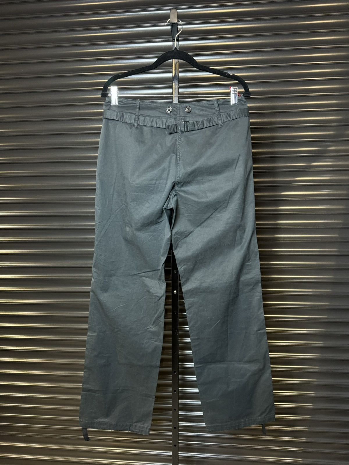 Prada Prada Black Cotton Trouser Pants - 44 Size US 32 / EU 48 - 6 Thumbnail