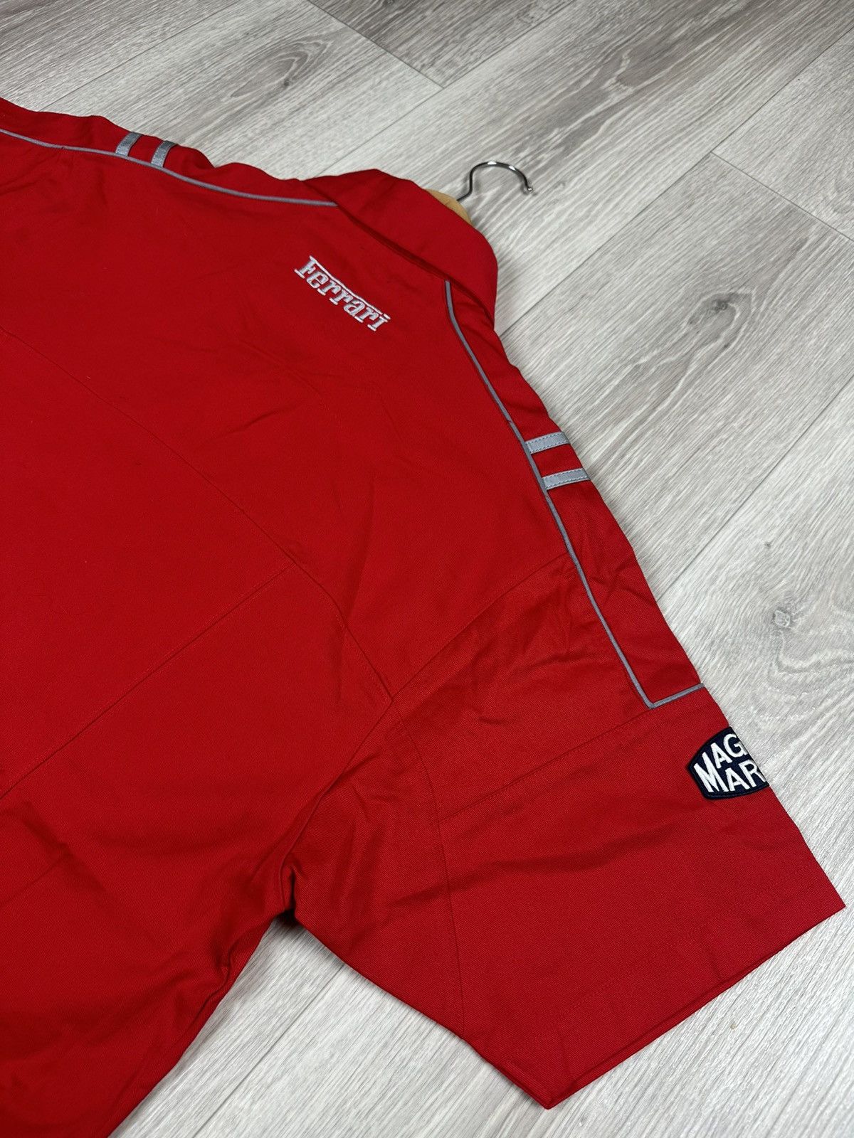 Ferrari × Vintage Vintage Ferrari 90s Racing Shirt Button Shell Size US L / EU 52-54 / 3 - 5 Thumbnail