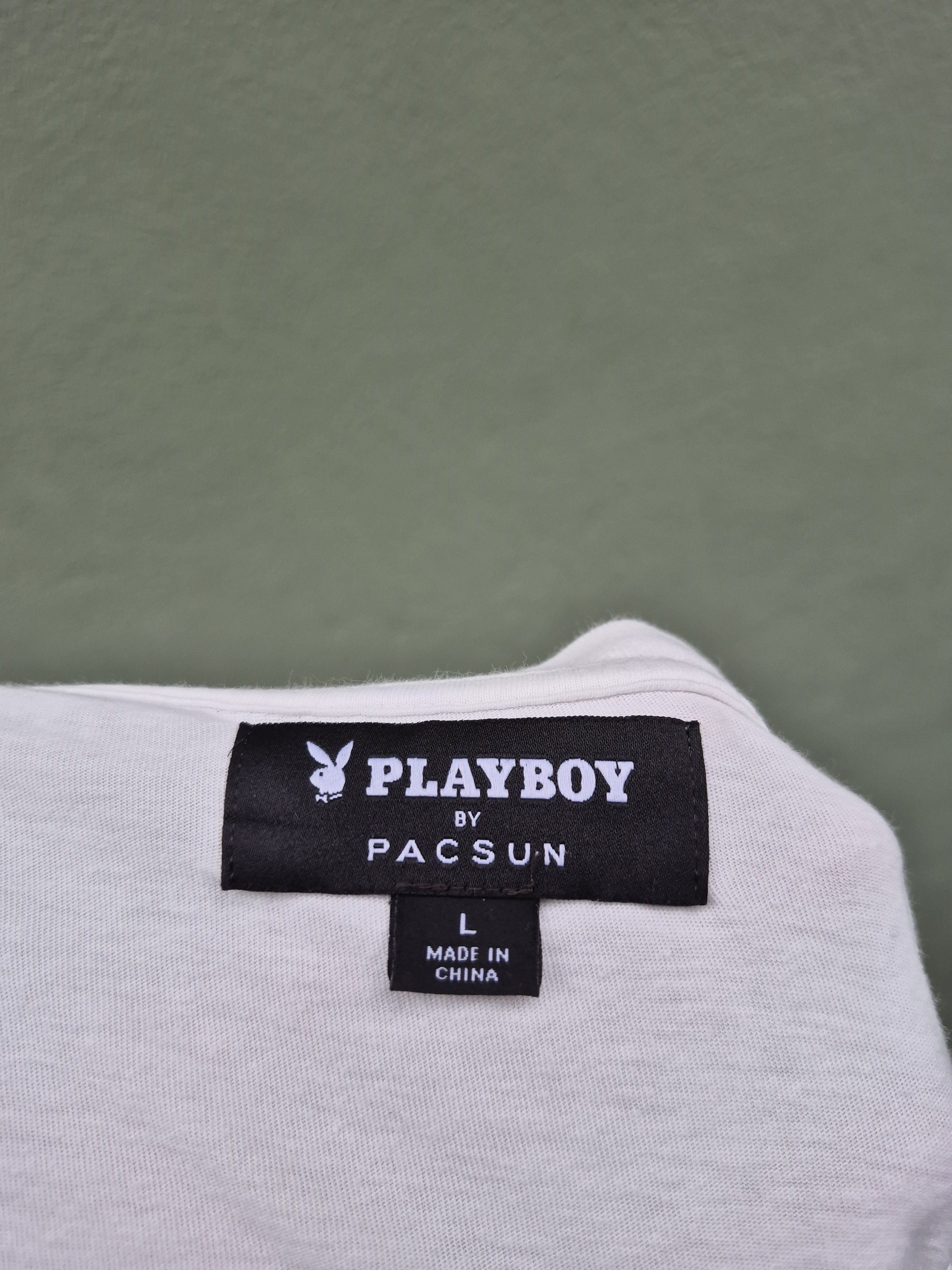 Pacsun × Playboy 🔥 Playboy x Pacsun Small Logo Longsleeves Tee Size US L / EU 52-54 / 3 - 8 Thumbnail
