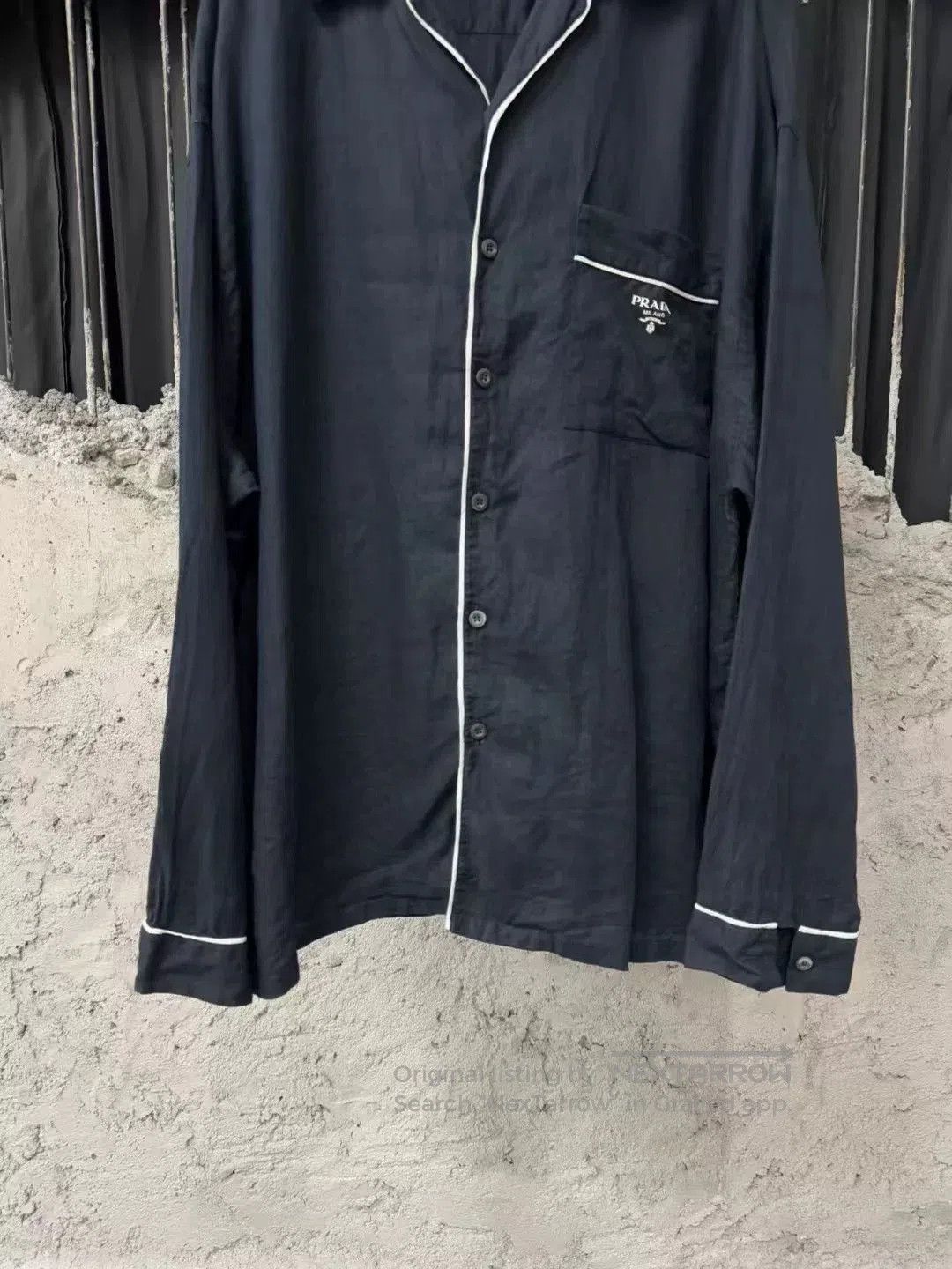 Prada Prada Classic Logo Pocket Shirt Jacket. Size US L / EU 52-54 / 3 - 4 Thumbnail