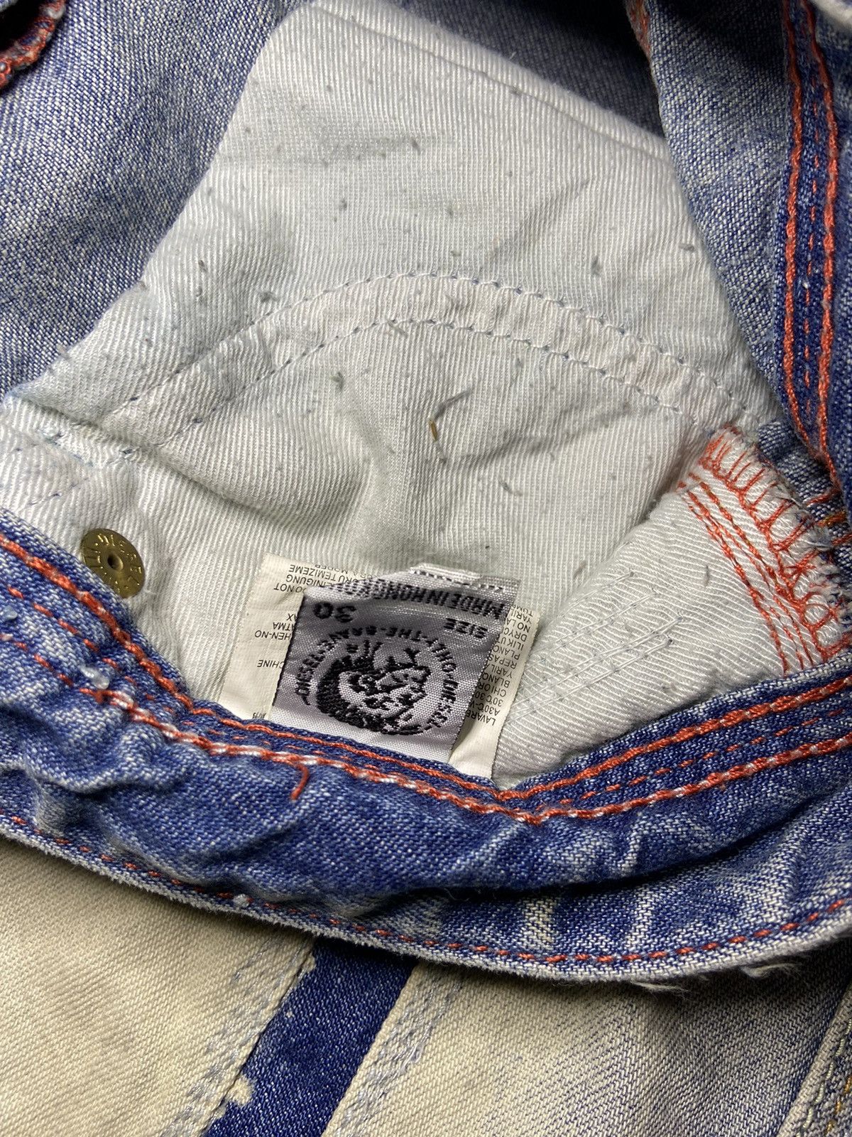 Diesel × Yasuyuki Ishii Vintage Diesel Industry stone wash jeans Size US 30 / EU 46 - 9 Thumbnail