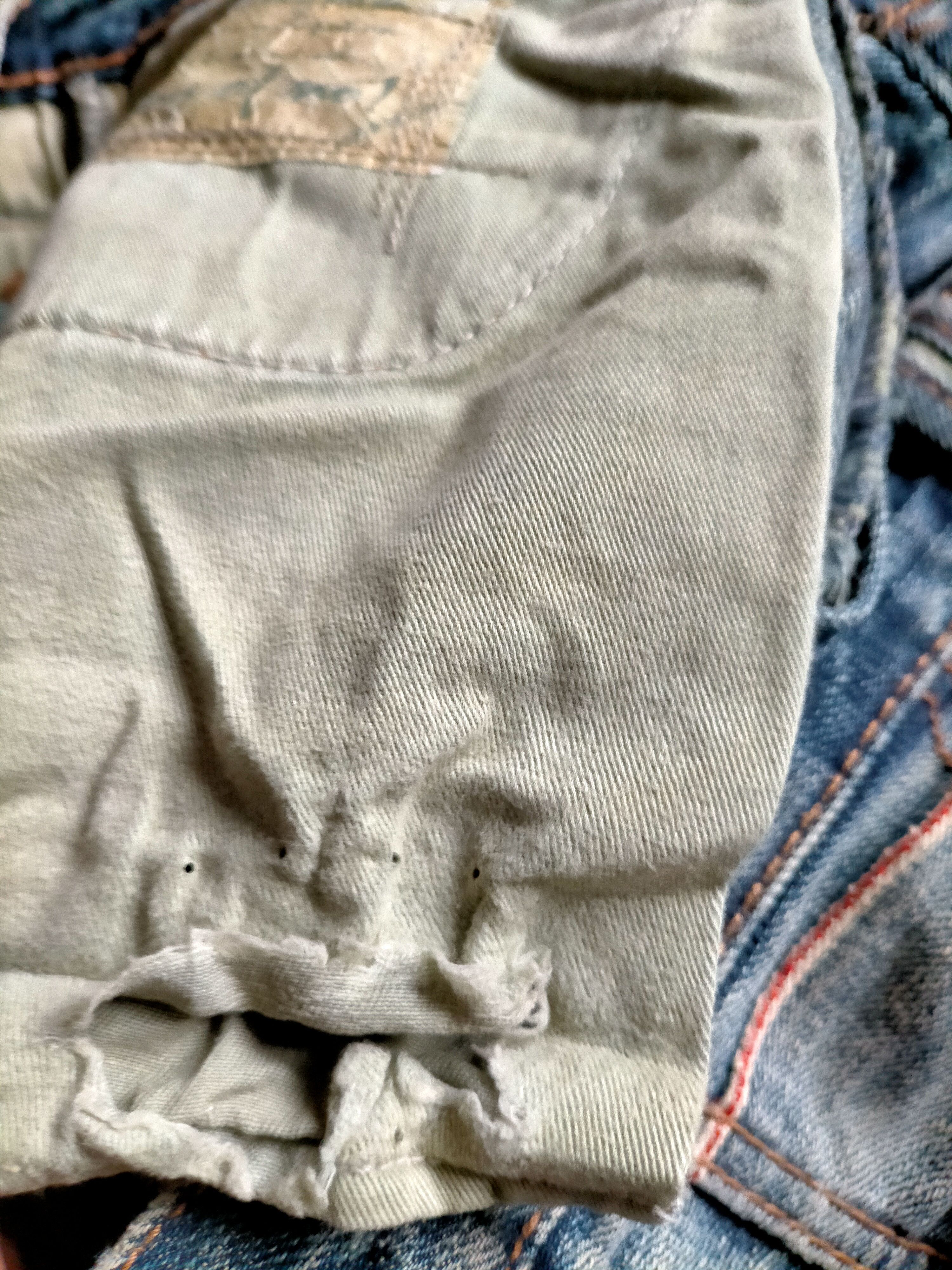 If Six Was Nine × Japanese Brand Ozz First Pin Ball Japan Stude Punk Style Denim Pants Size US 32 / EU 48 - 20 Thumbnail