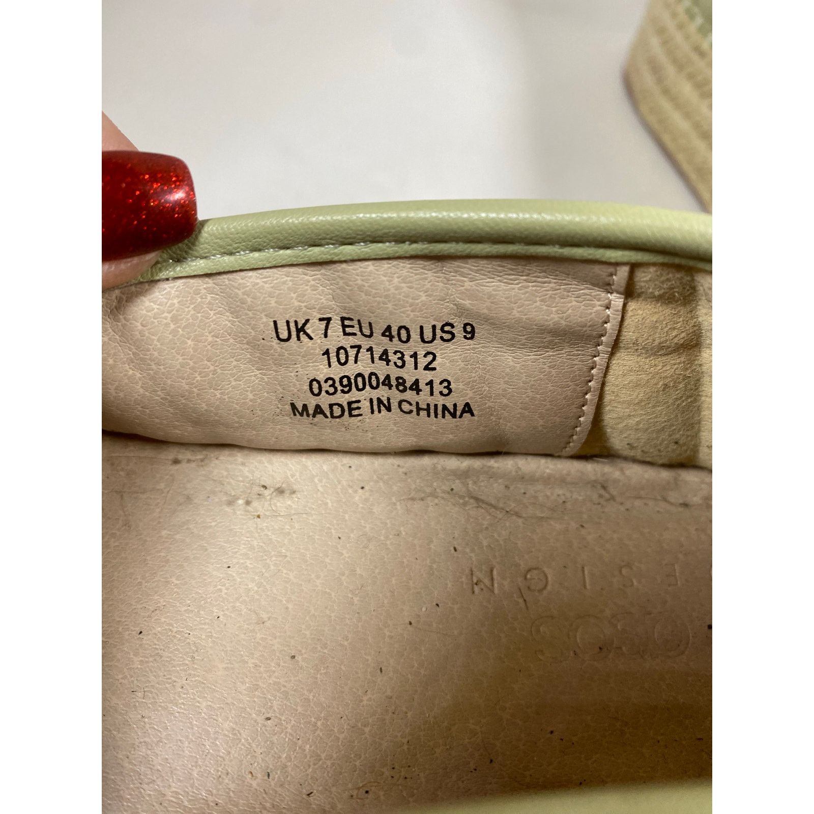 Asos ASOS Espadrilles Slip On Espadrille Flats 9W Size US 9 / IT 39 - 5 Thumbnail