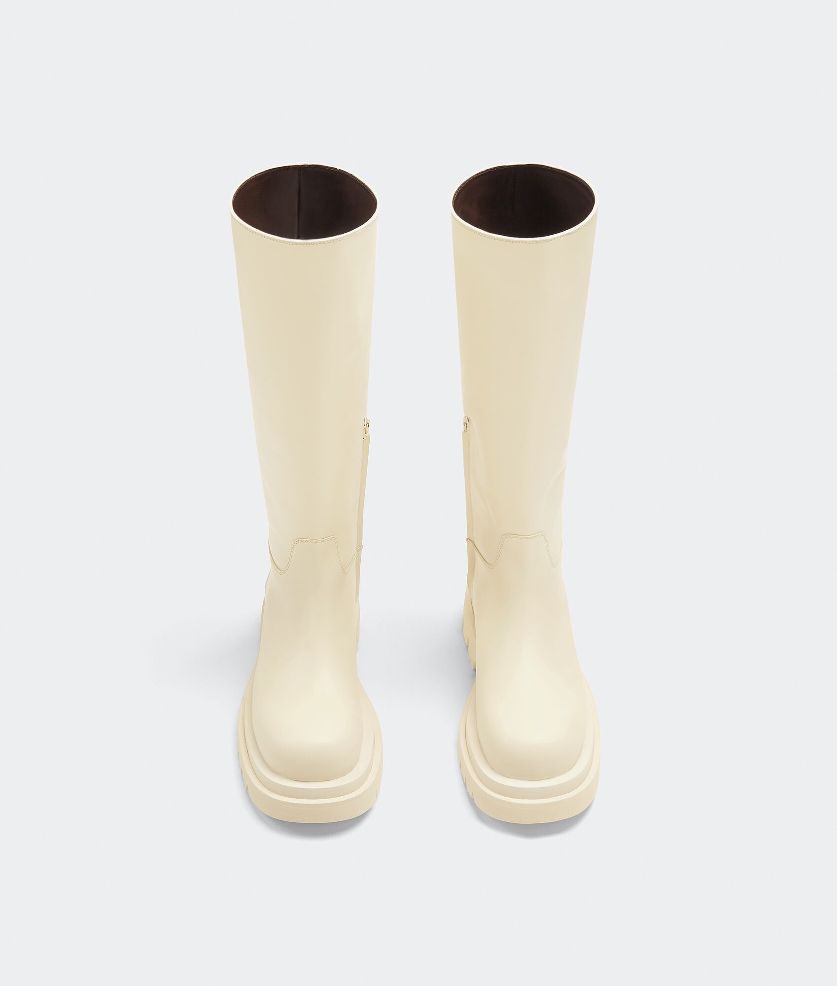 Bottega Veneta o1s1rm0426 Lug Boots in Sea Salt Size US 9 / IT 39 - 4 Thumbnail
